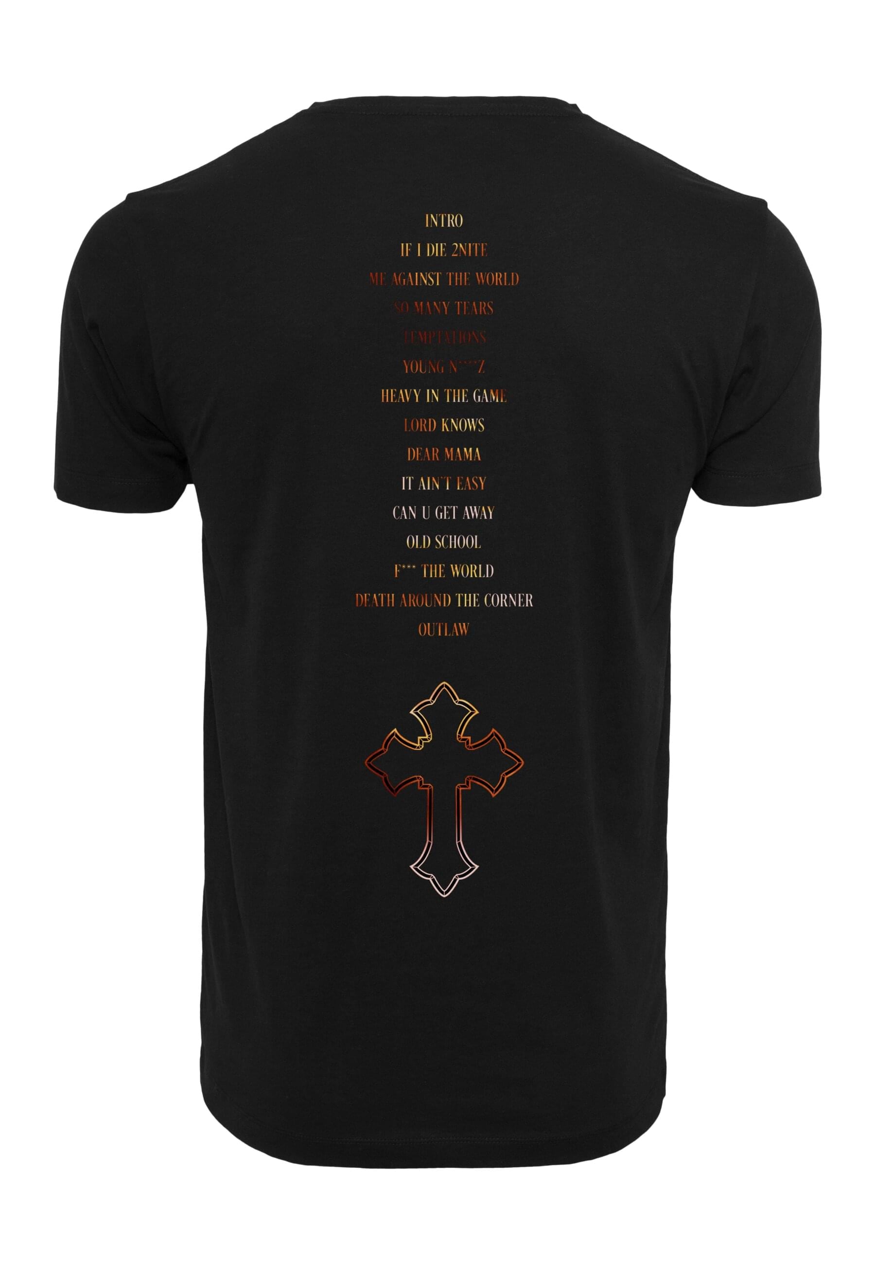 MisterTee T-Shirt "MisterTee Herren 2Pac MATW Tracklist Tee" günstig online kaufen