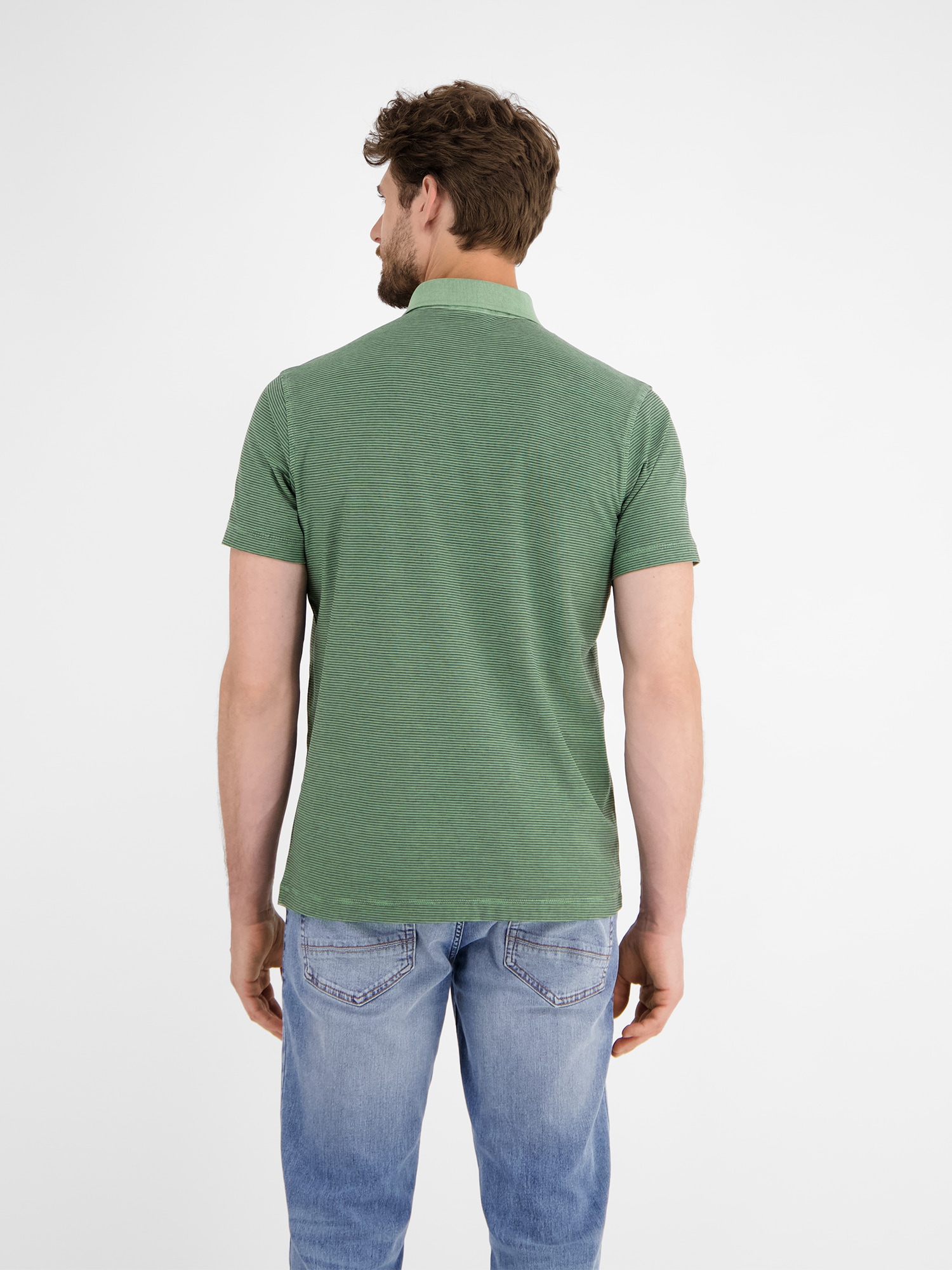 LERROS Poloshirt »LERROS Herren Poloshirt, gestreift«