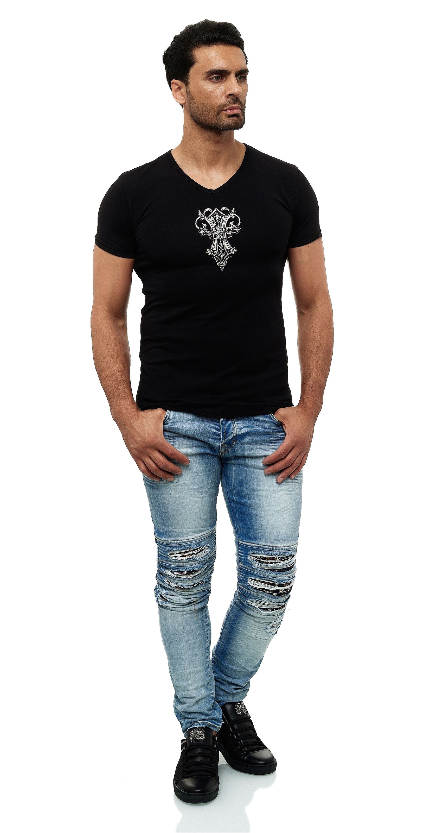 KINGZ T-Shirt, in ausgefallenem Design
