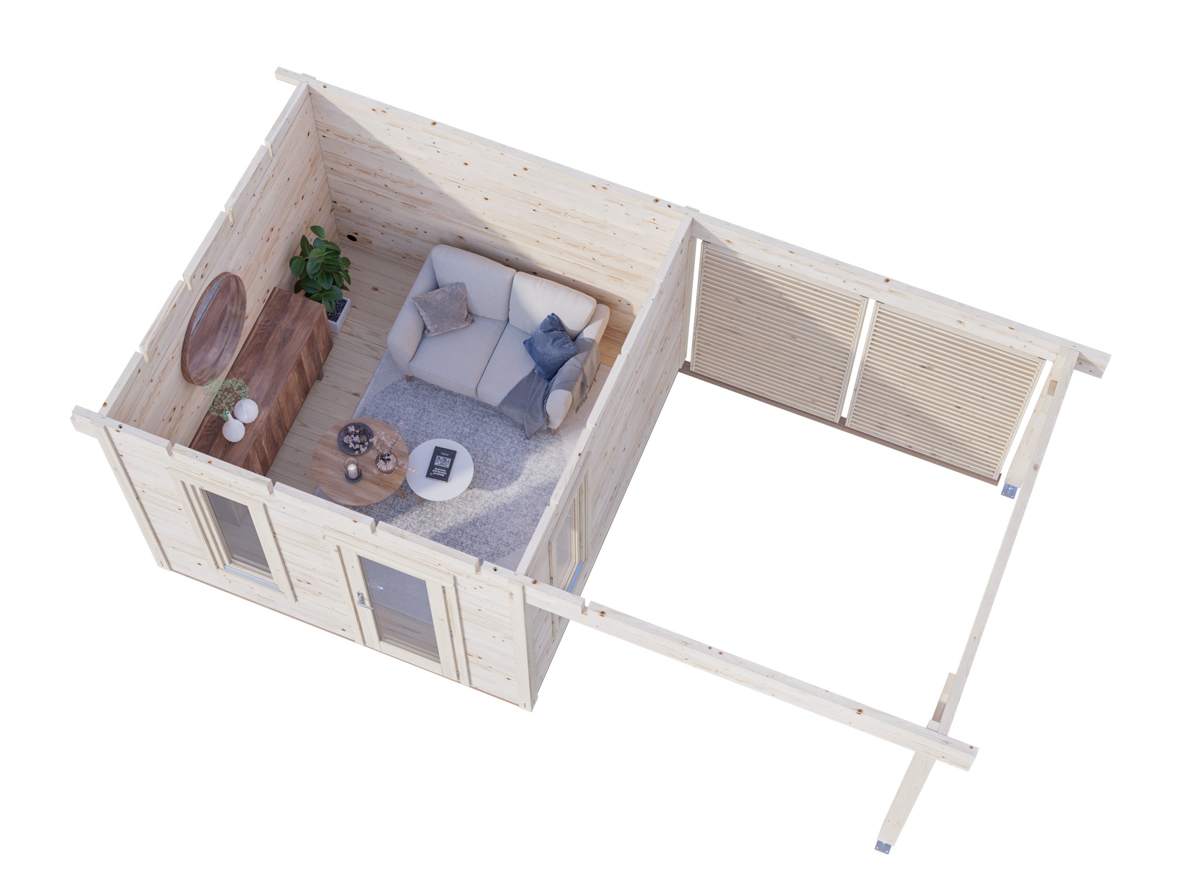 Palmako Gartenhaus »Grace« verschiedene Farben