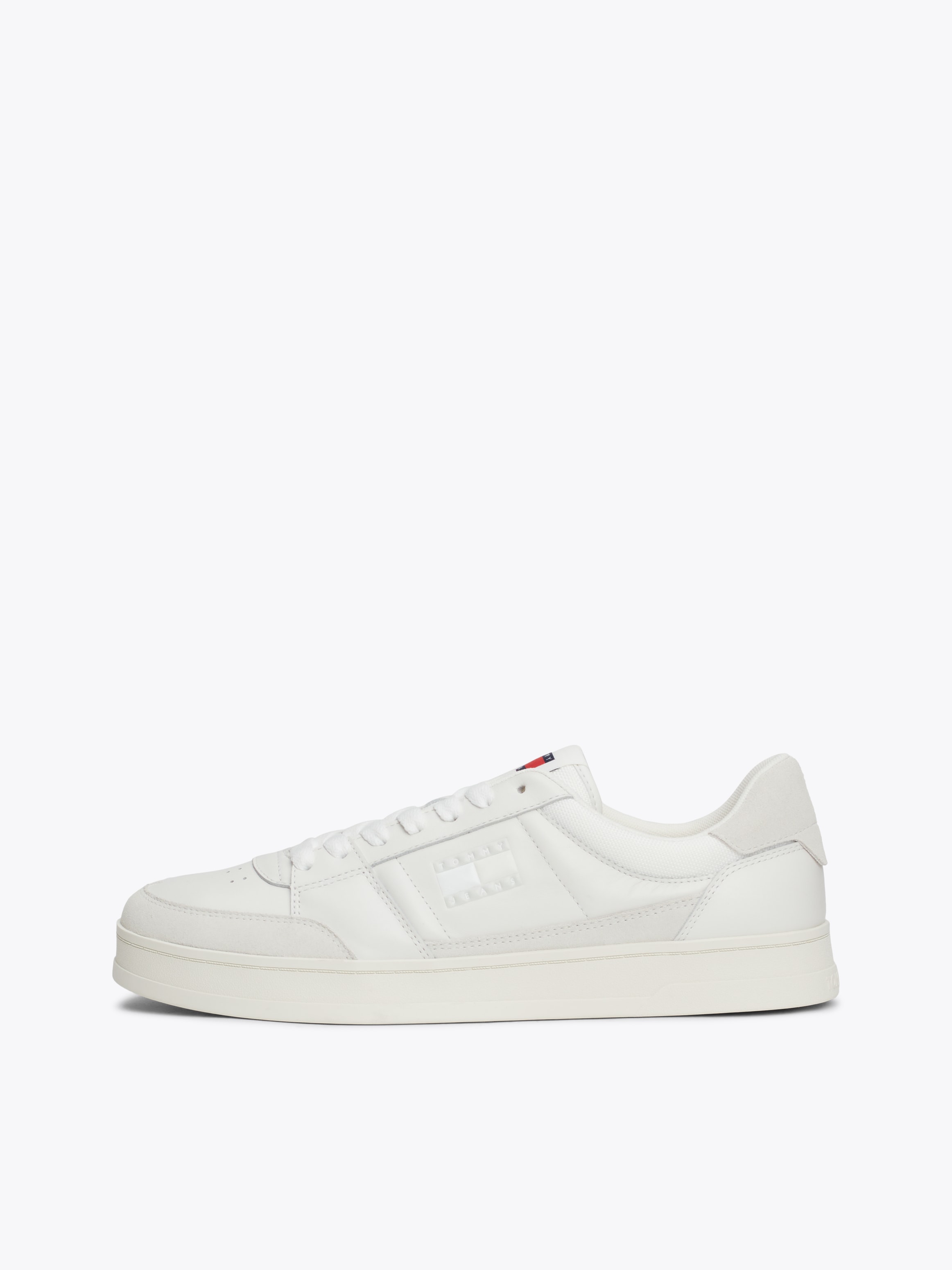 Tommy Jeans Plateausneaker "THE GREENWICH MIX MEDIA", Freitzeitschuh, Schnü günstig online kaufen