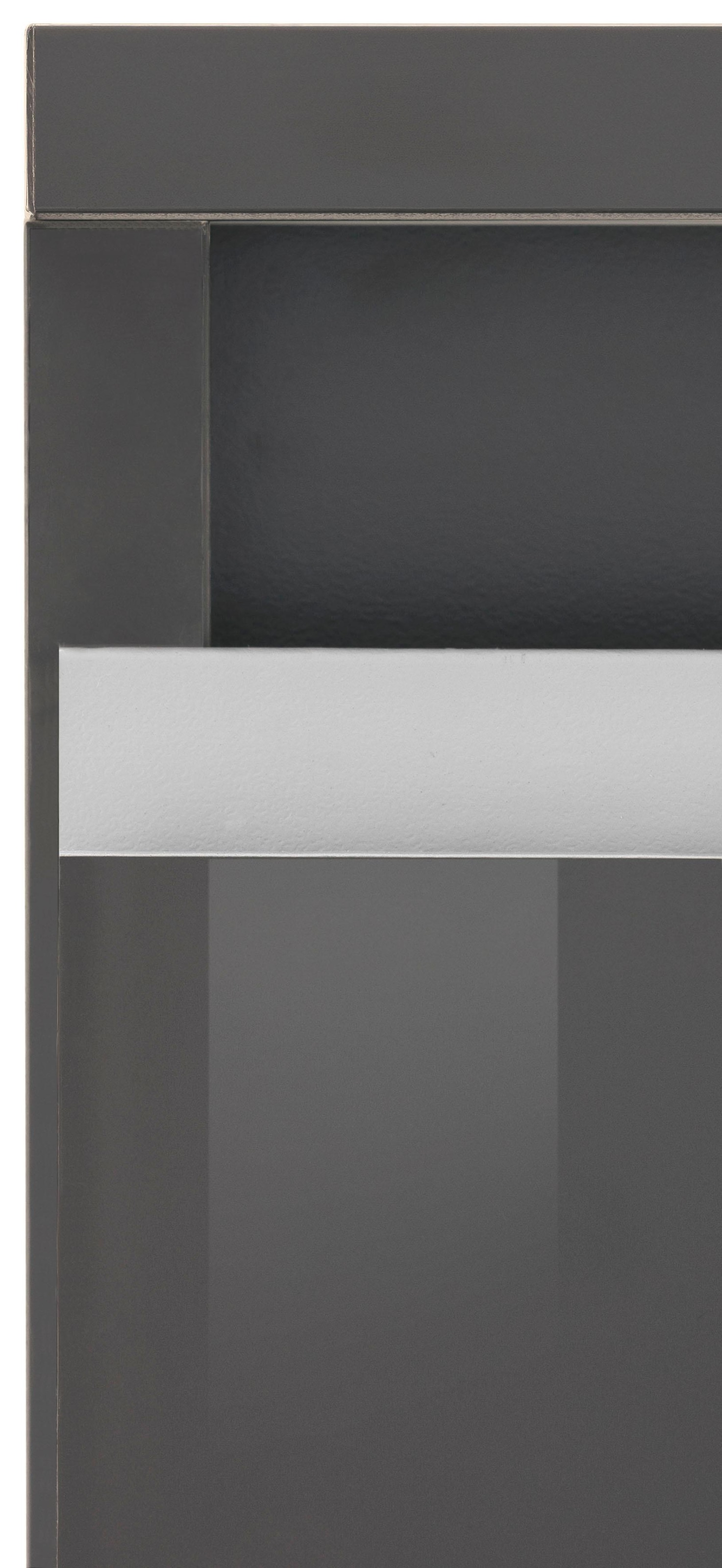 INOSIGN Kommode »Magic, Kommode, Schrank, Sideboard, Kredenz«, mit 3 Türen, Komplett Hochglanz lackiert, (B/T/H) 150x40x81 cm