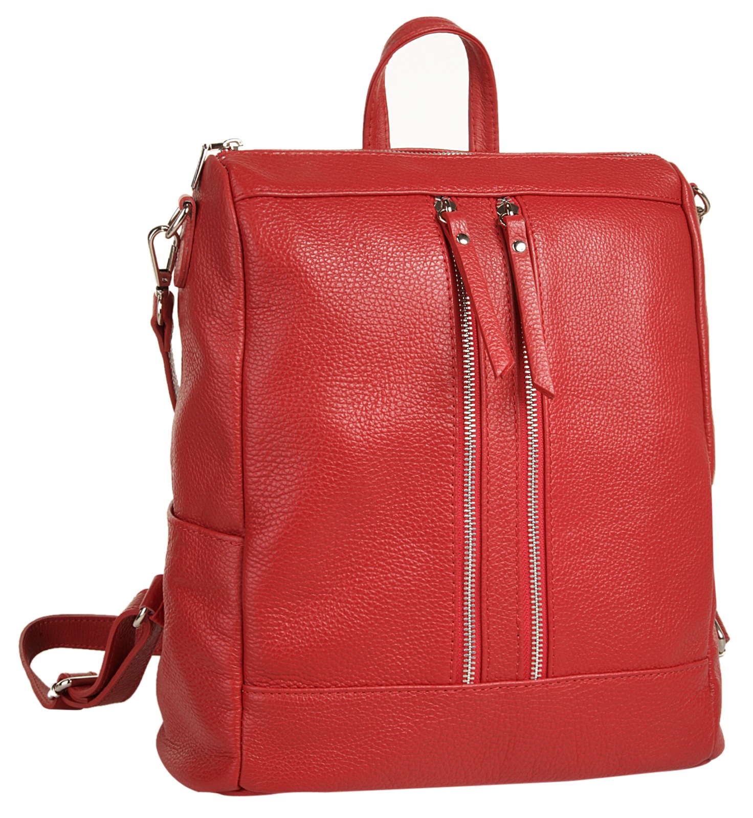 Samantha Look Cityrucksack, echt Leder, Made in Italy