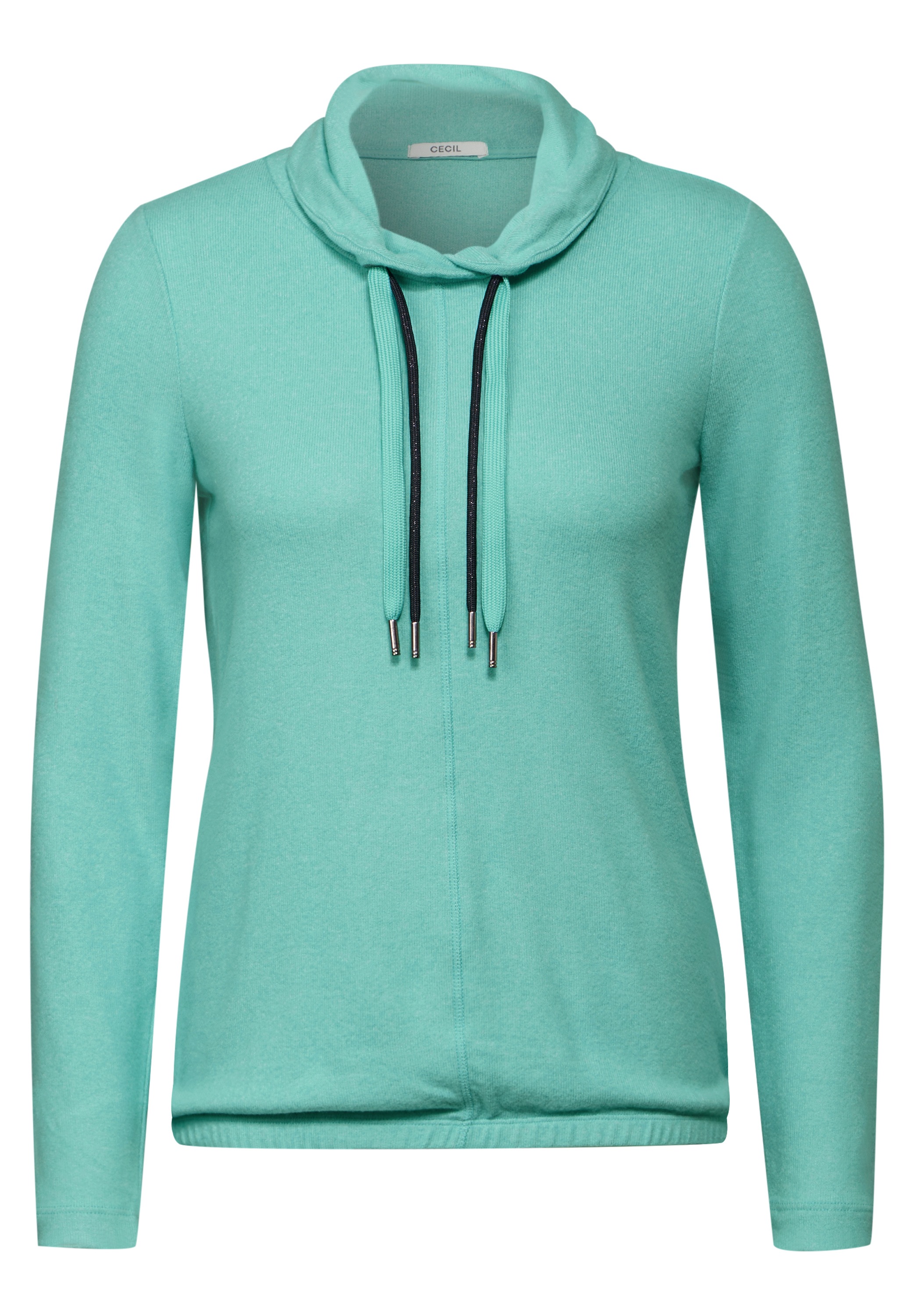 Cecil Langarmshirt, mit Tunnelzugsaum
