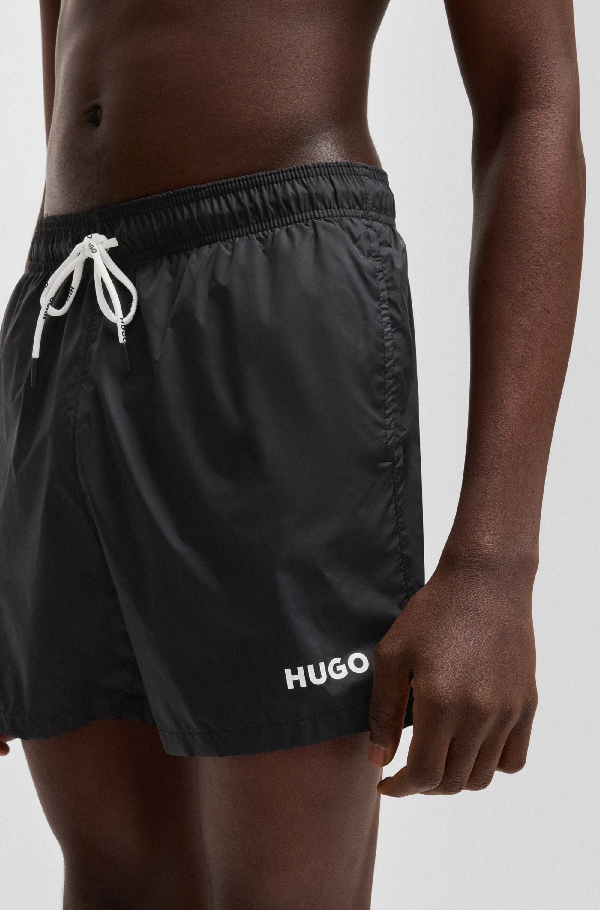 HUGO Underwear Badehose »Haiti«, mit Markenschriftzug auf der Kordel
