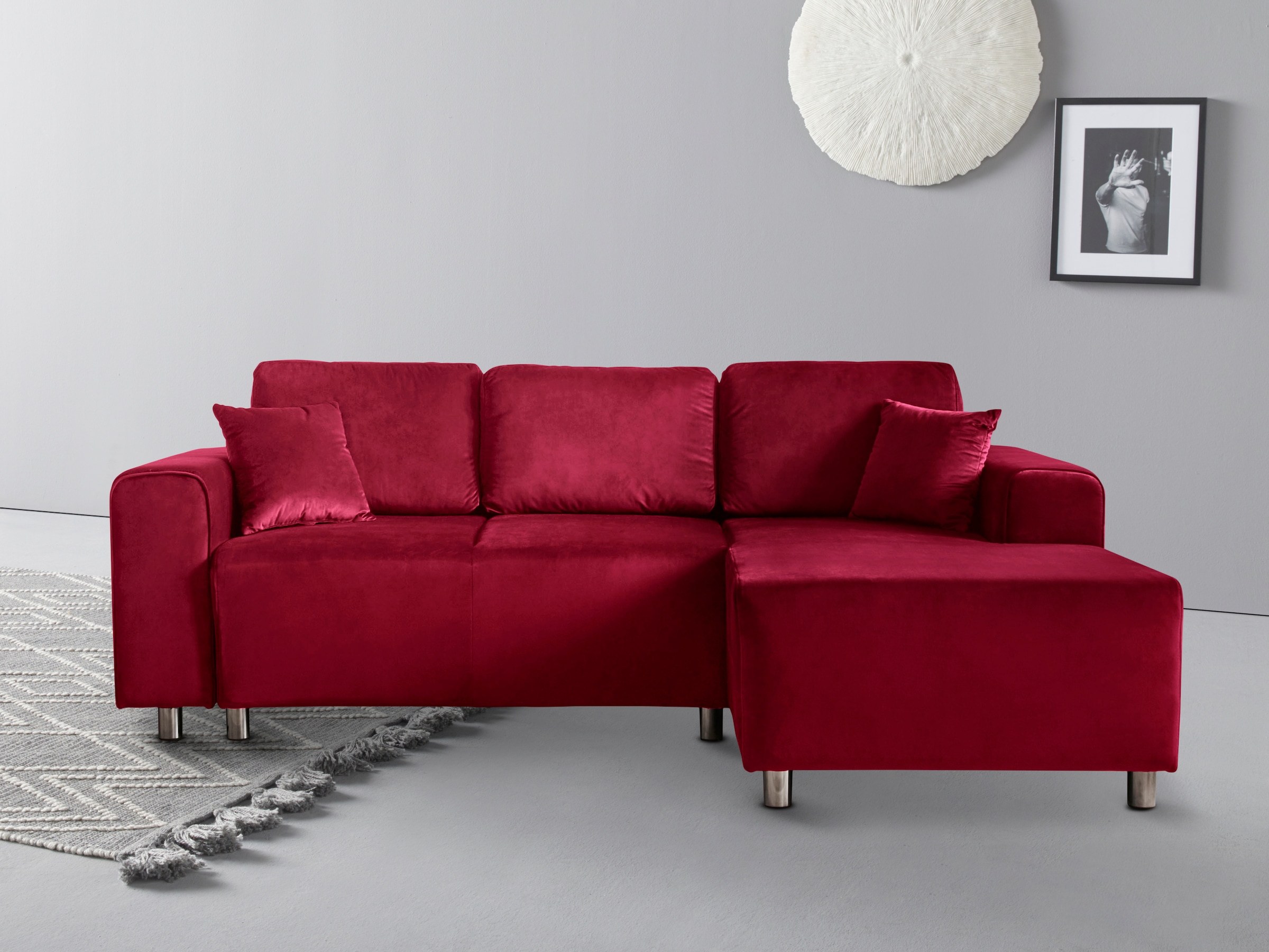 Guido Maria Kretschmer Home&Living Ecksofa "Györ", L-Form, wahlweise mit Be günstig online kaufen