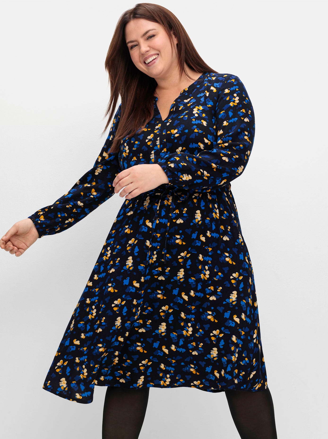Sheego Druckkleid "Druckkleid" günstig online kaufen