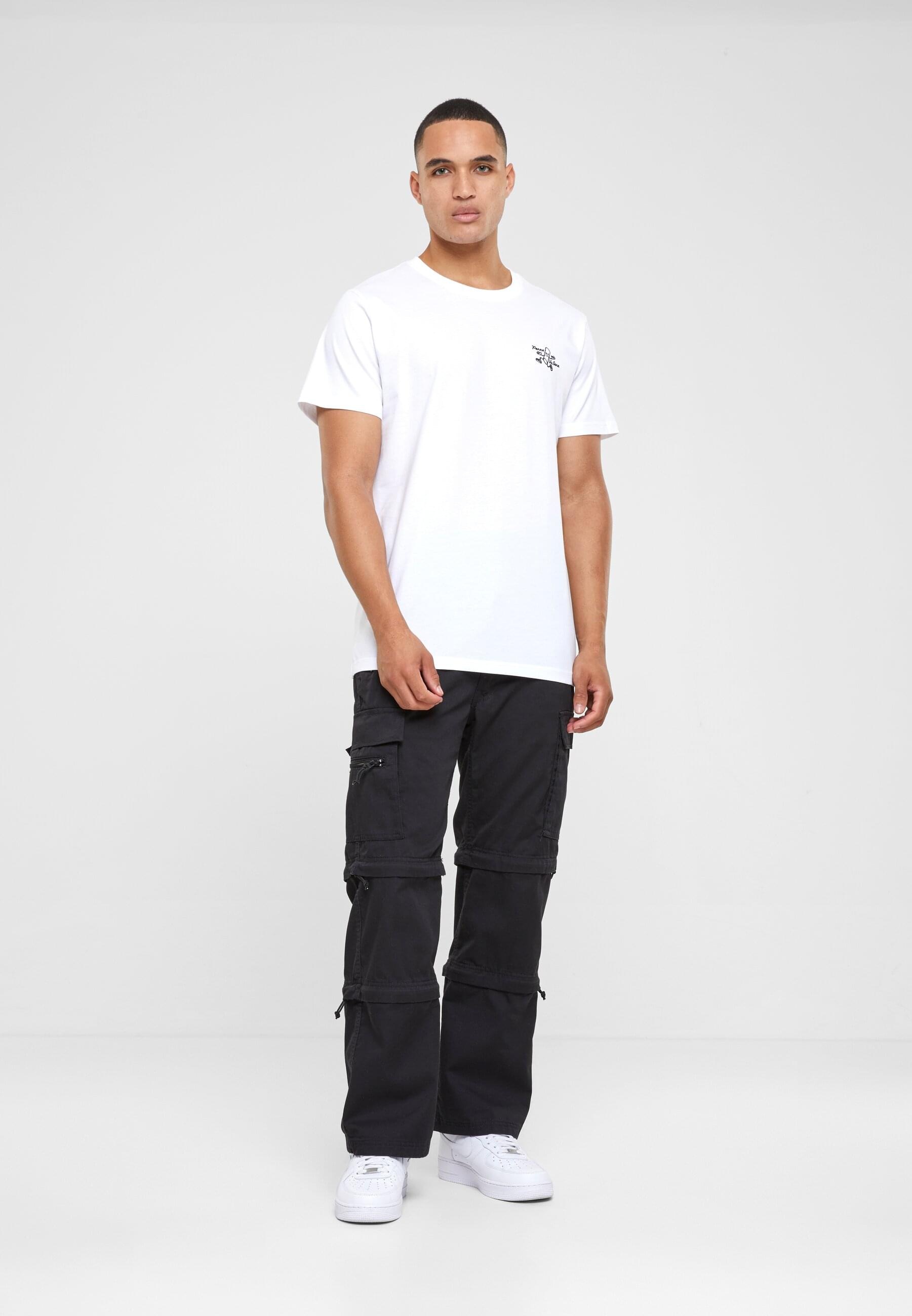 MisterTee T-Shirt »MisterTee Herren Penne Va Bene Tee EMB«, (1 tlg.)