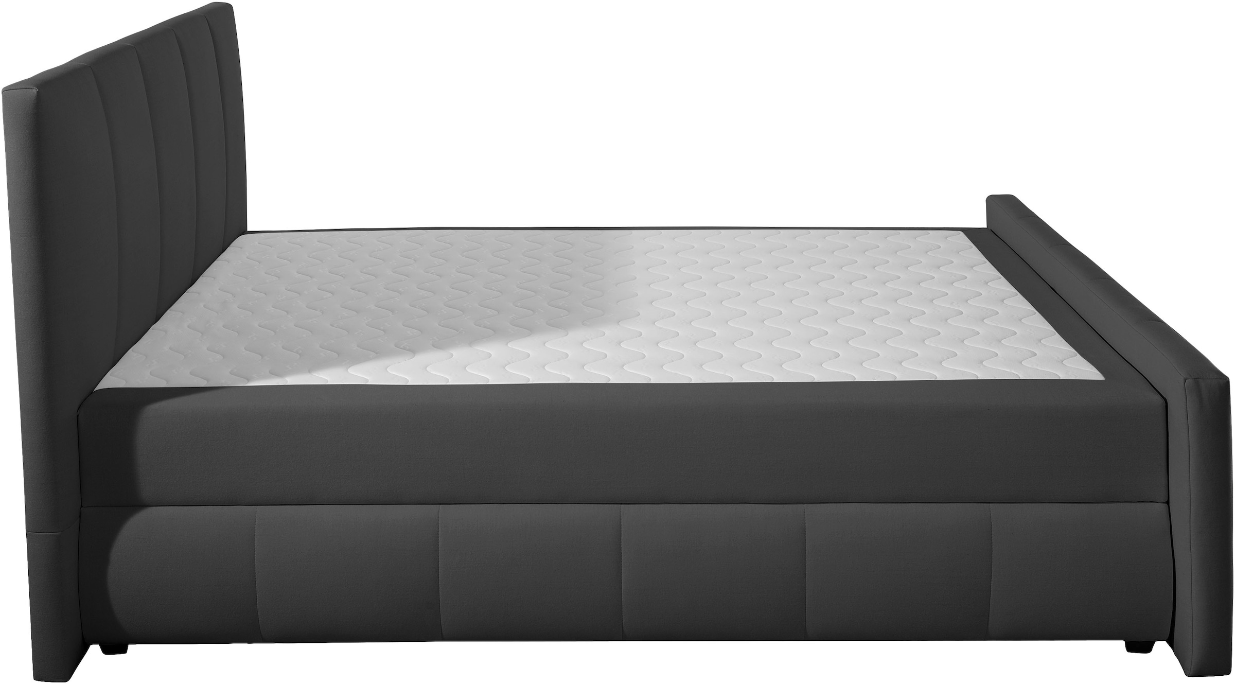 Home affaire Boxbett »Hanelore inkl. Bettkasten und Topper« Boxbett mit Bettkasten und Fußteil, inkl. Topper