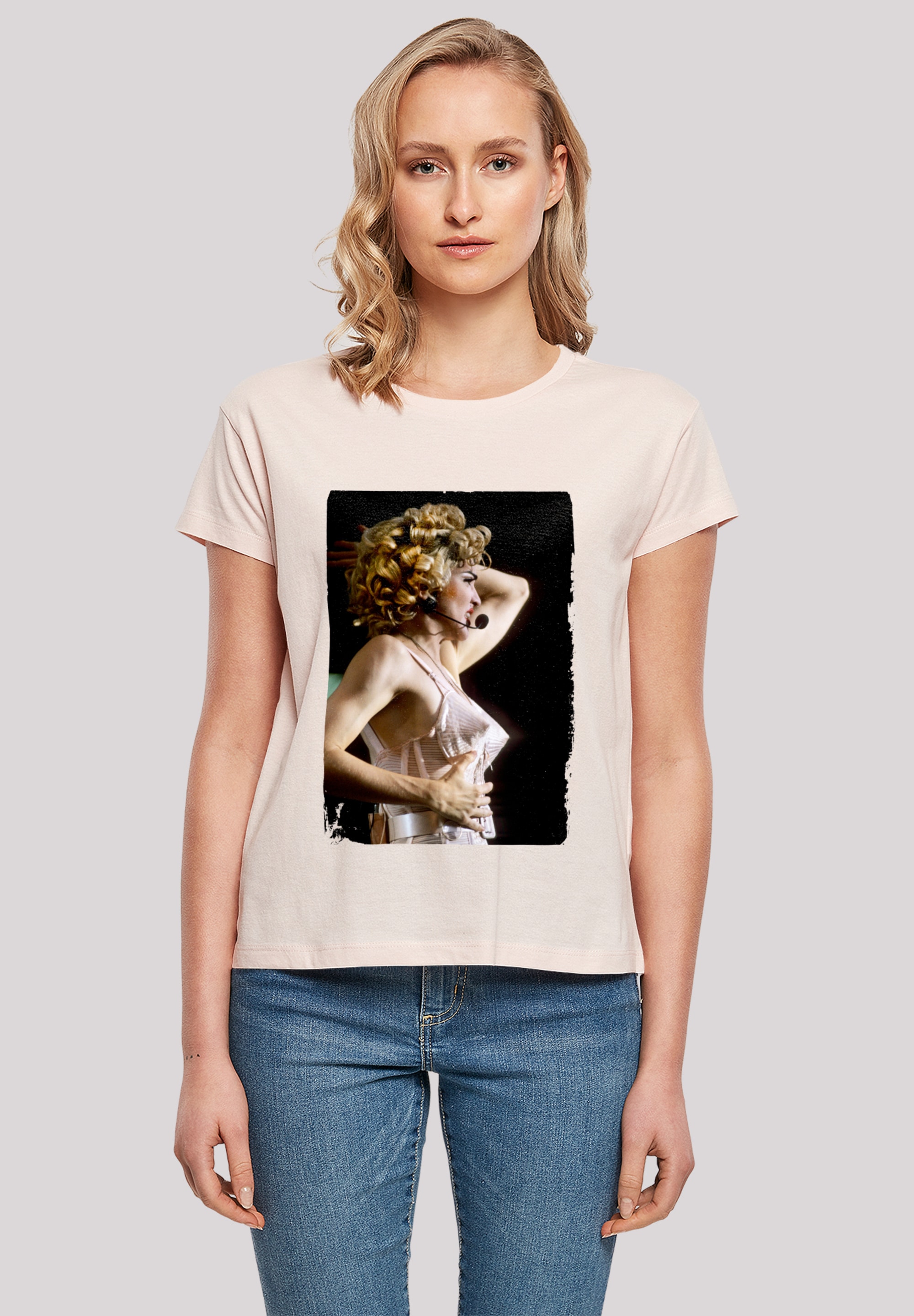 F4NT4STIC T-Shirt "Madonna Live At Wembley 1990 By Stephen Wright", Premium günstig online kaufen