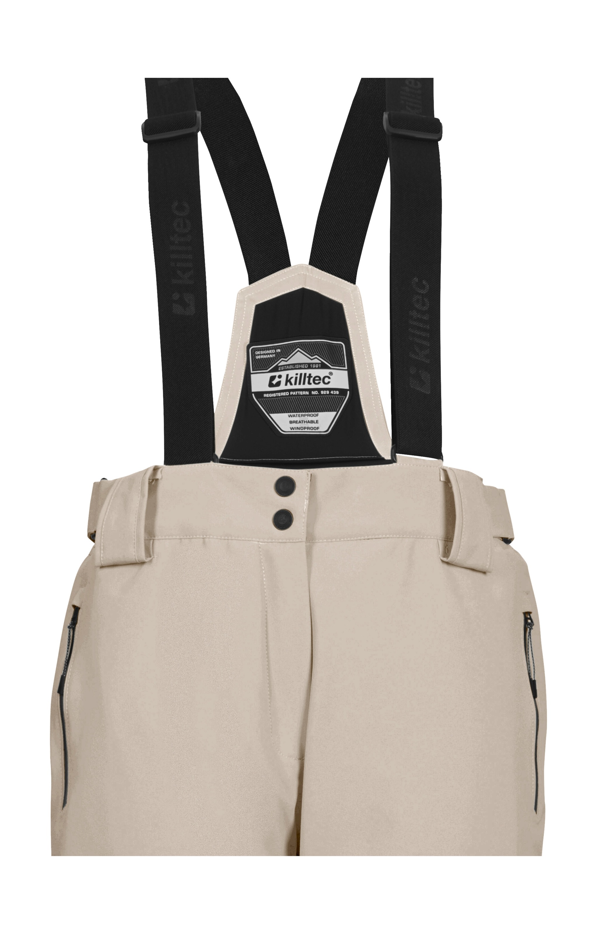 Killtec Skihose »KSW 249 WMN SKI PNTS_ERIELLE«, Wind- und wasserdicht, verstellbare Träger, PFAs-frei imprägniert