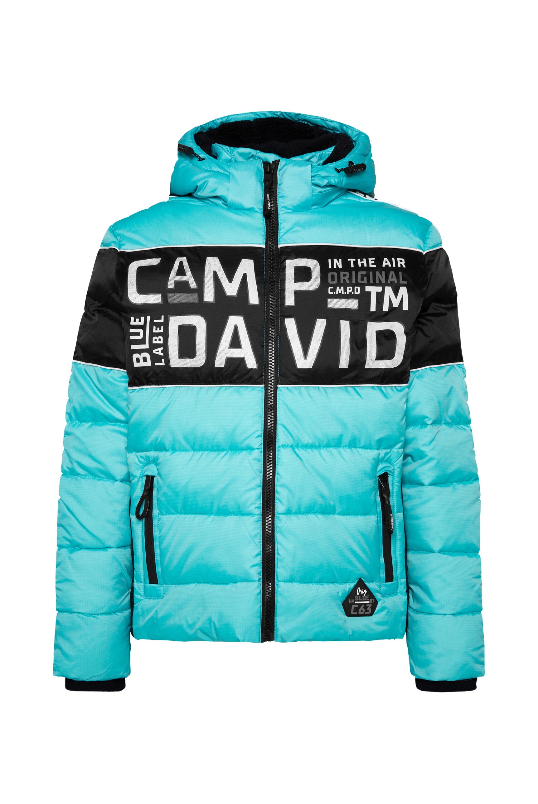 CAMP DAVID Winterjacke, mit Kapuze, mit abtrennbarer Kapuze