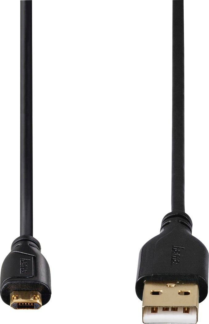 Hama USB-Kabel »Micro-USB-Kabel vergoldet v...