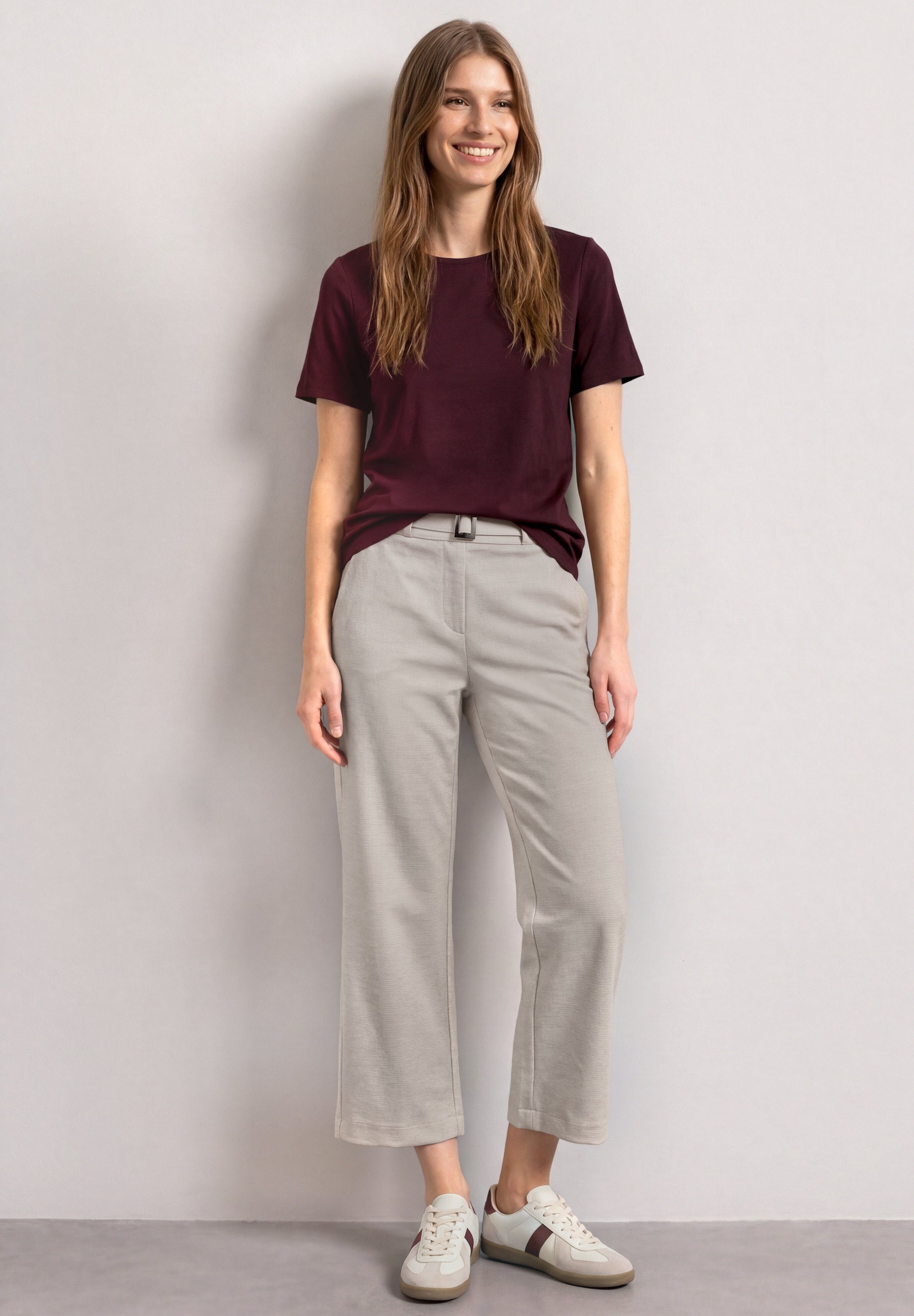 STREET ONE Stoffhose  High Waist
