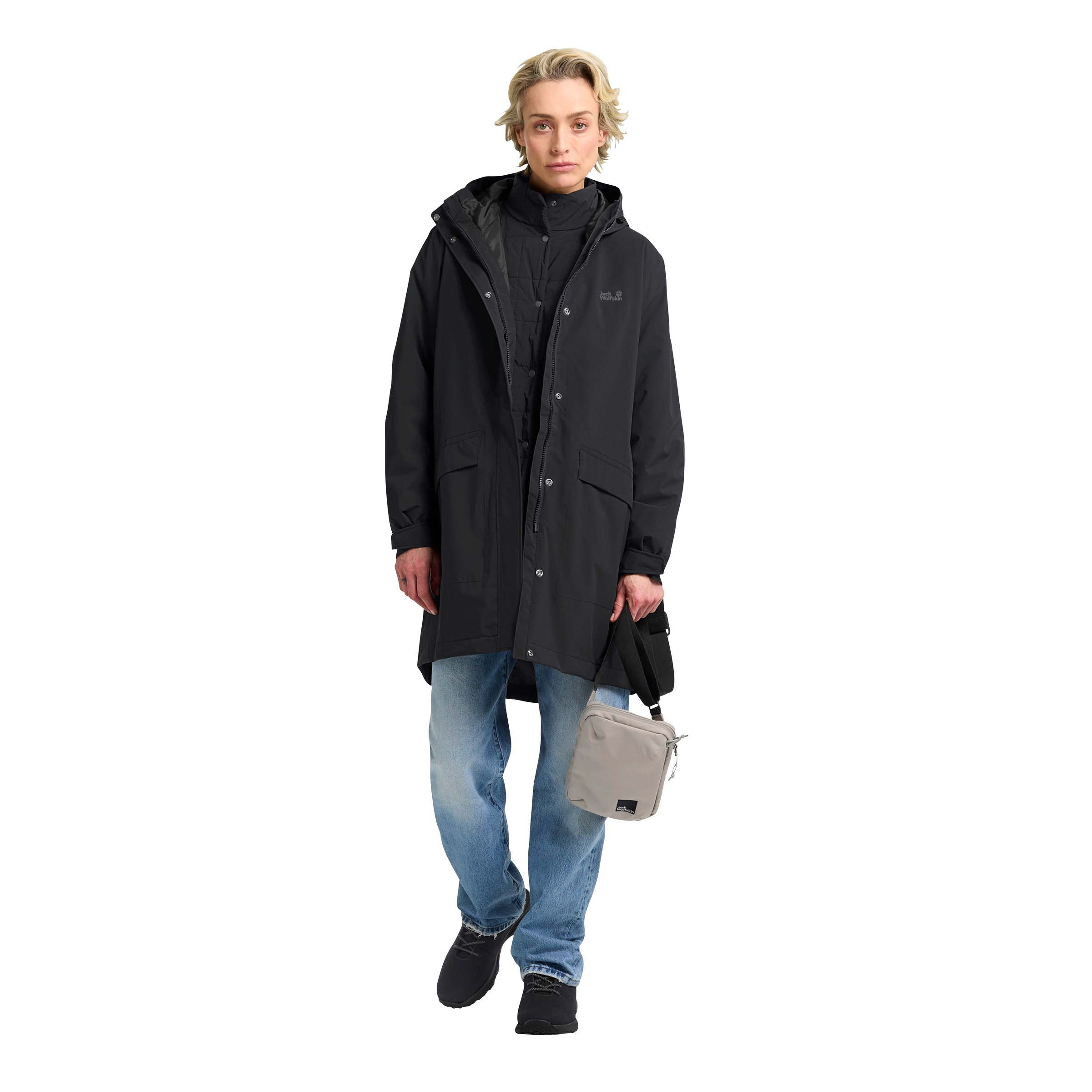 Jack Wolfskin Funktionsmantel »WINTERDUNE 3IN1 COAT W«, 3in1, wasserdicht, Übergangsjacke