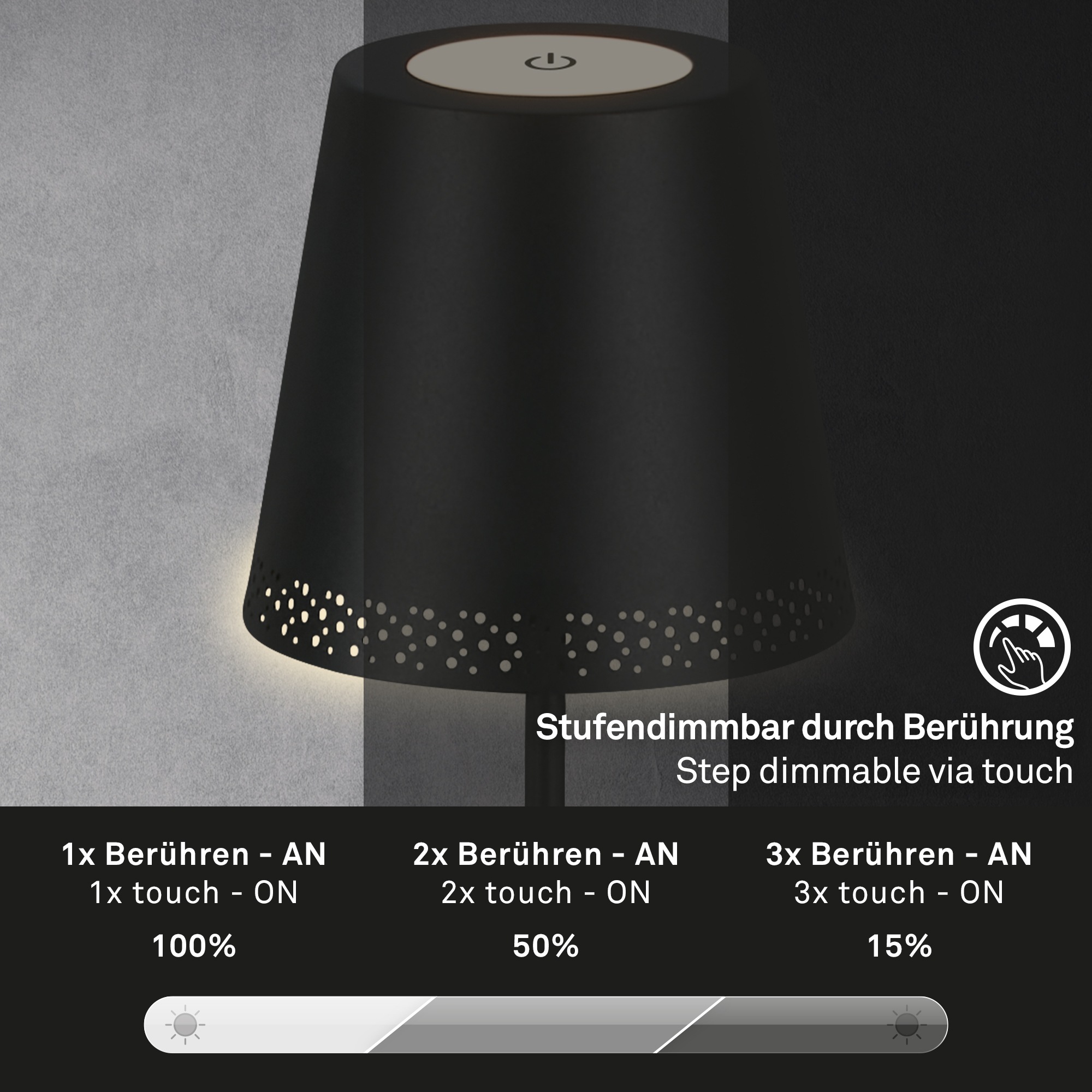 Briloner Leuchten Stehlampe »KIKI«