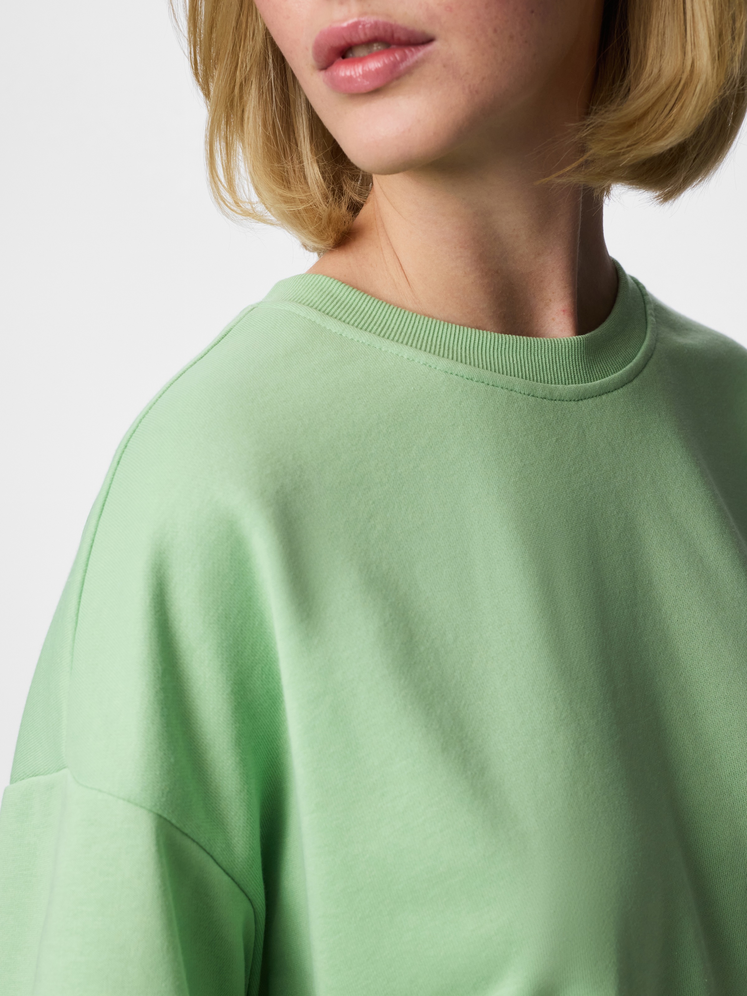 pieces Sweatshirt "PCCHILLI SUMMER 2/4 LOOSE SWEAT NOOS BC" günstig online kaufen