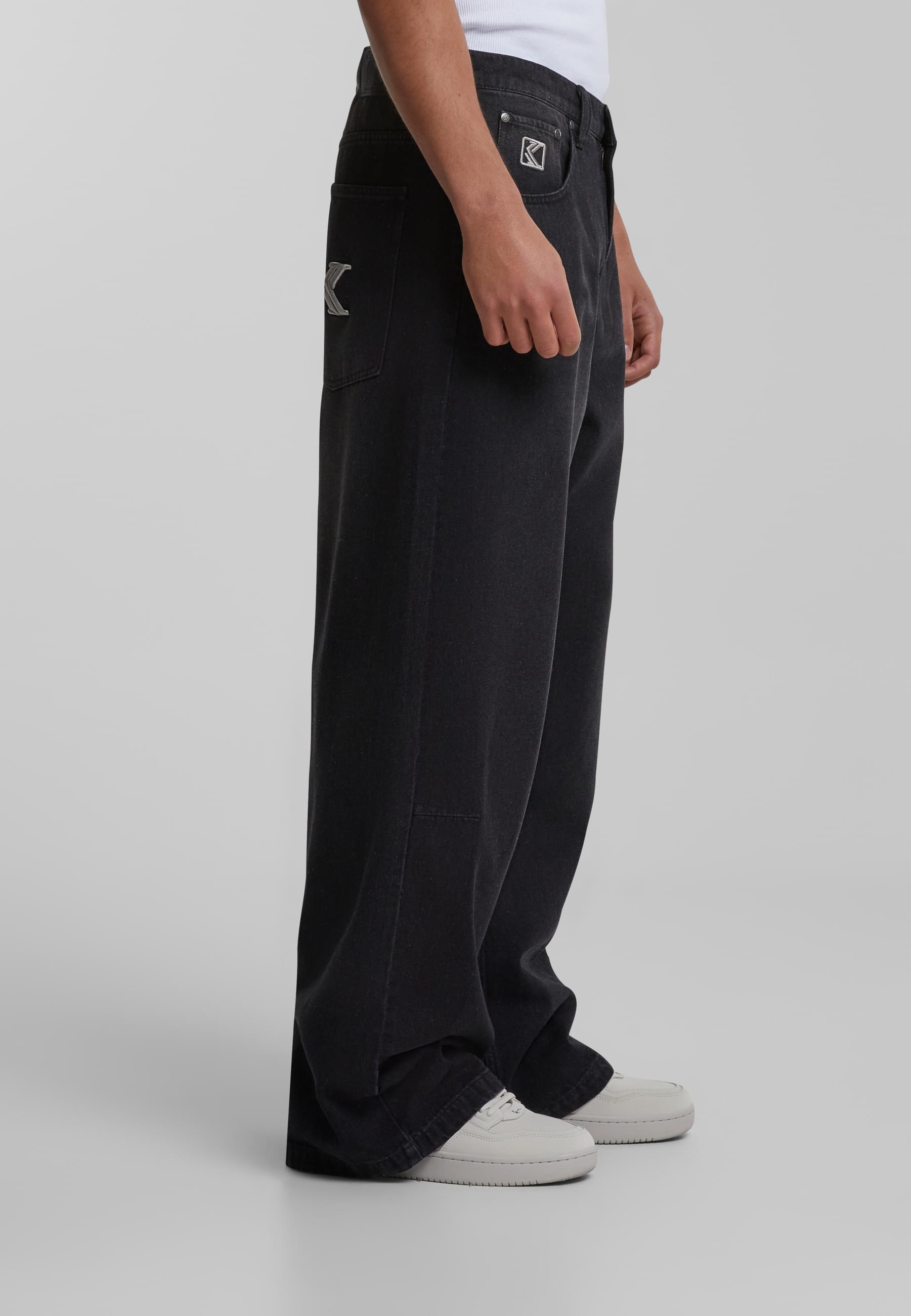 Karl Kani Bequeme Jeans »Karl Kani Karl Kani OG Washed Denim Baggy Pants«