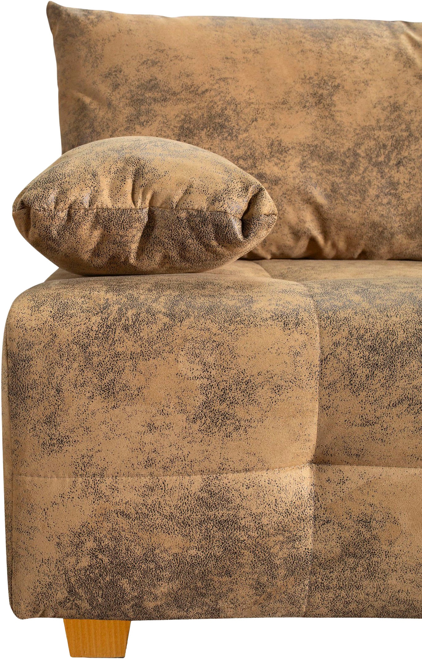 COLLECTION AB Schlafsofa »Bella«, Schlafsofa,Bettkasten,Bonellfederkern,Rückenkissen,Armlehnenkissen