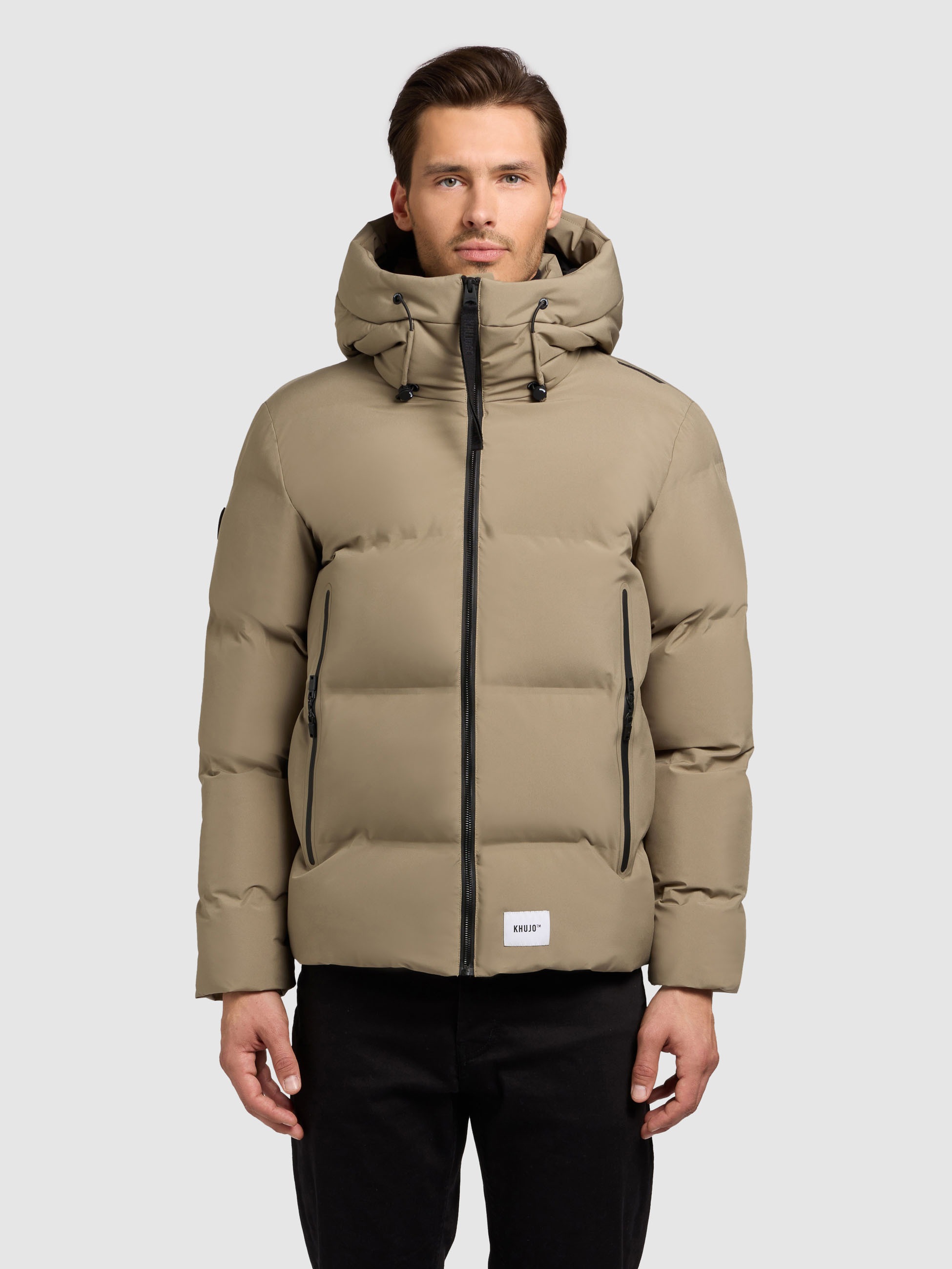 khujo Steppjacke »WESH3« mit Kapuze