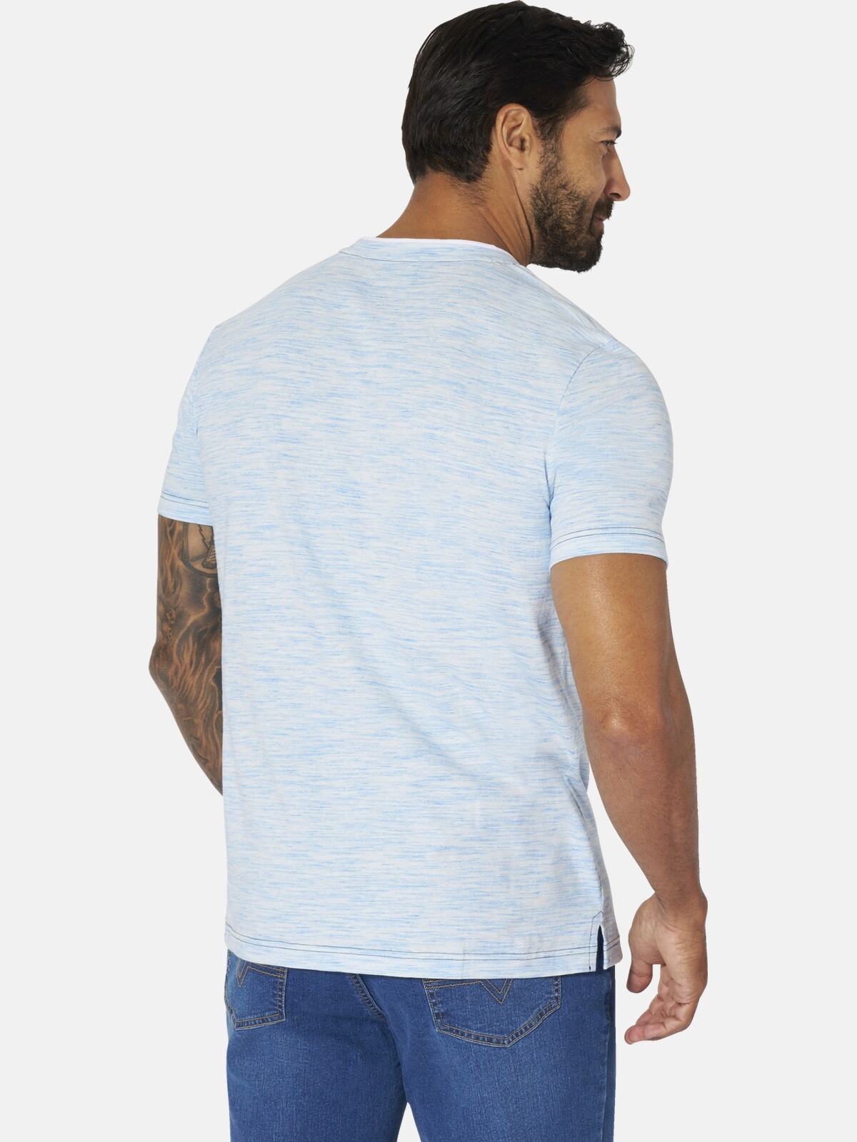 Jan Vanderstorm V-Shirt »T-Shirt TJELVAR«