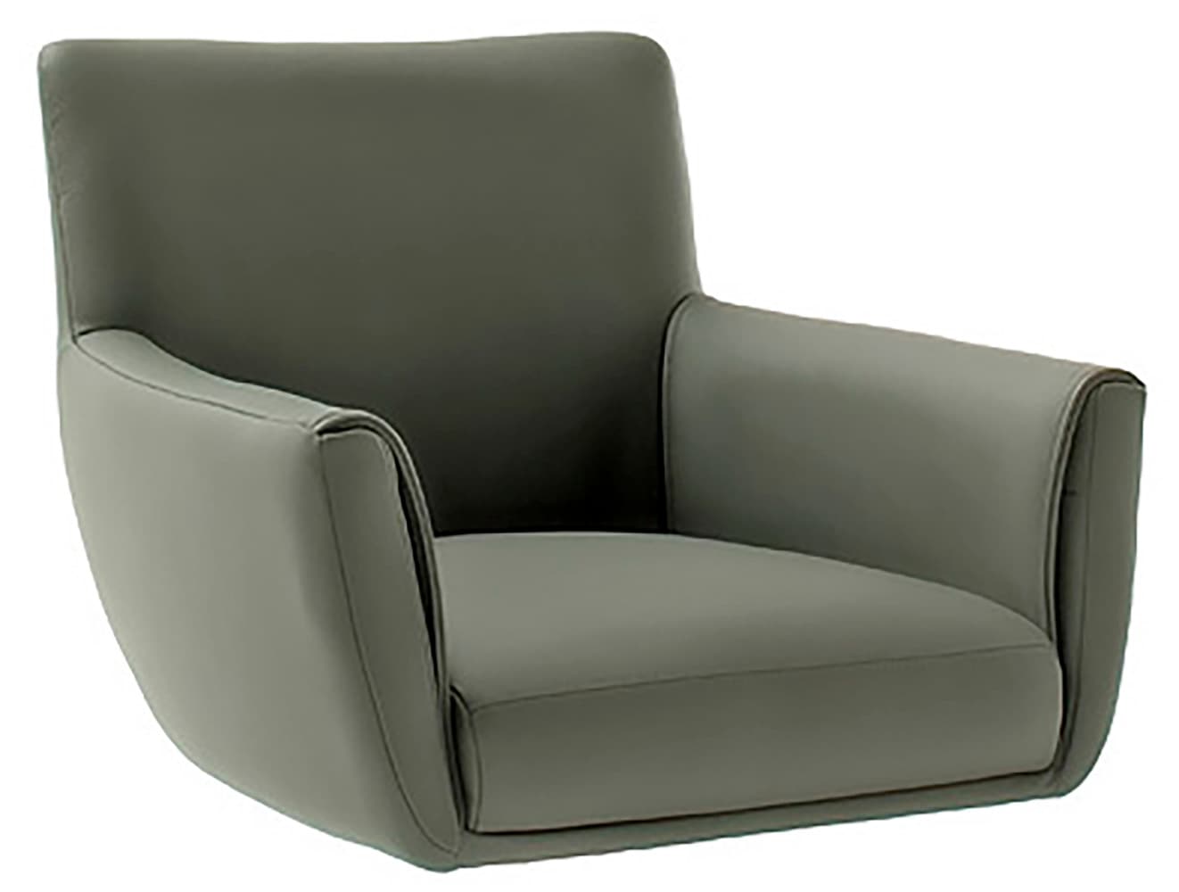MCA furniture 4-Fußstuhl »WILSON Esszimmerstuhl, Armlehnstuhl, Polsterstuhl, modern«, (Set), 1 St., Leder, Stuhl, Armlehnenstuhl, drehbar, Taschenfederkern, belastbar 160 kg,XXL