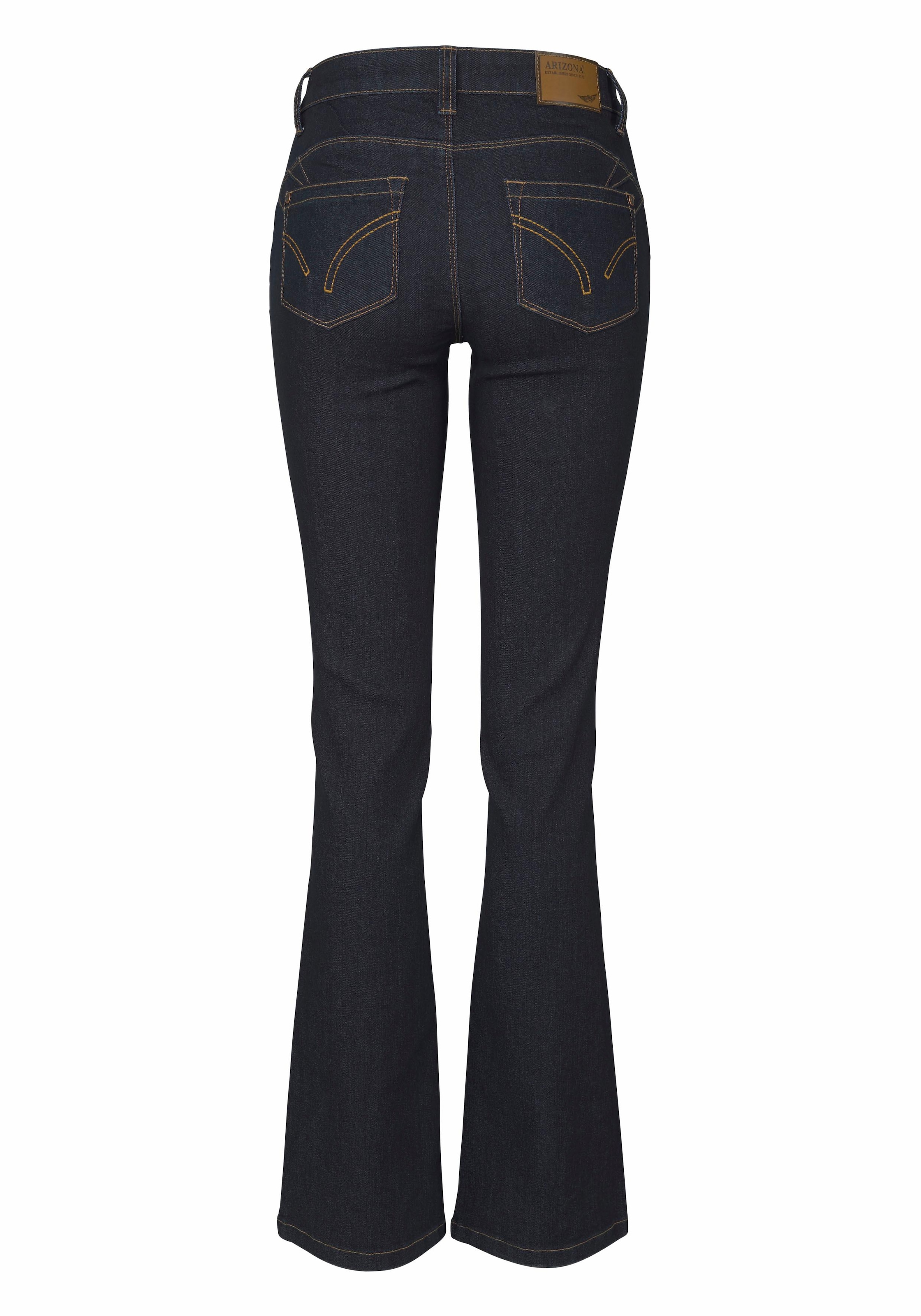 Arizona Bootcut-Jeans »Shaping«, Mid Waist