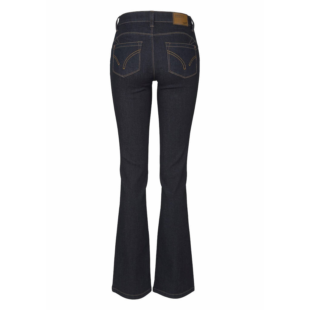 Arizona Bootcut-Jeans »Shaping«, Mid Waist