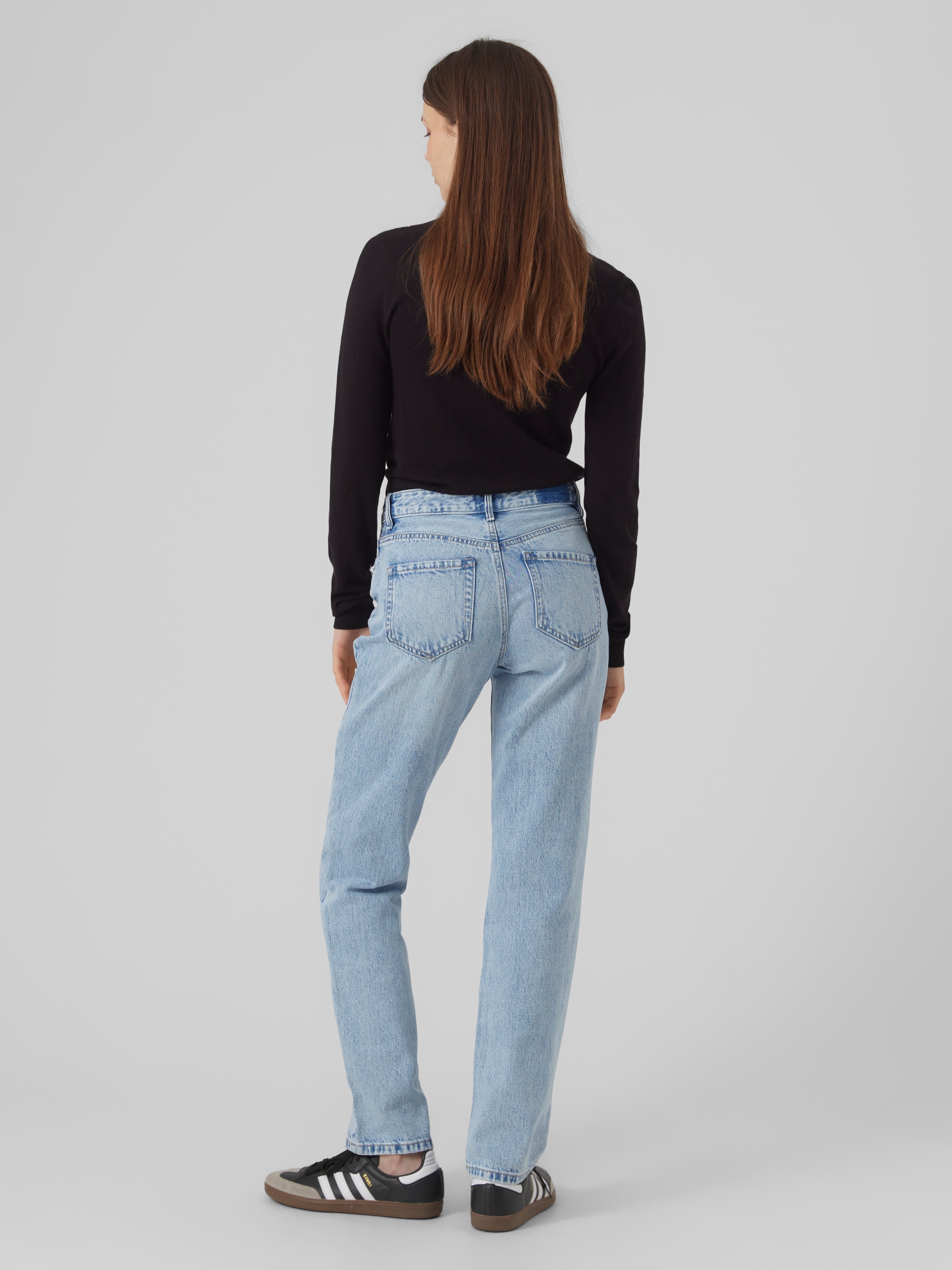 Vero Moda Rollkragenpullover »VMHAPPINESS LS ROLLNK PULLOVE GA NOOS«