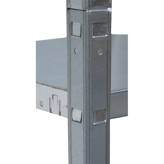 SCHULTE Regalwelt Steckregal »Stecksystem-Grundregal«, 5 Böden, Höhe:  200cm, in verschiedenen Ausführungen erhältlich | BAUR