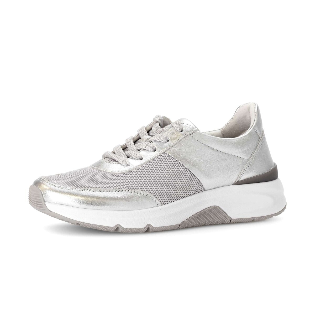 Gabor Sneaker "Sneaker low Materialmix Leder/Lederimitat" günstig online kaufen