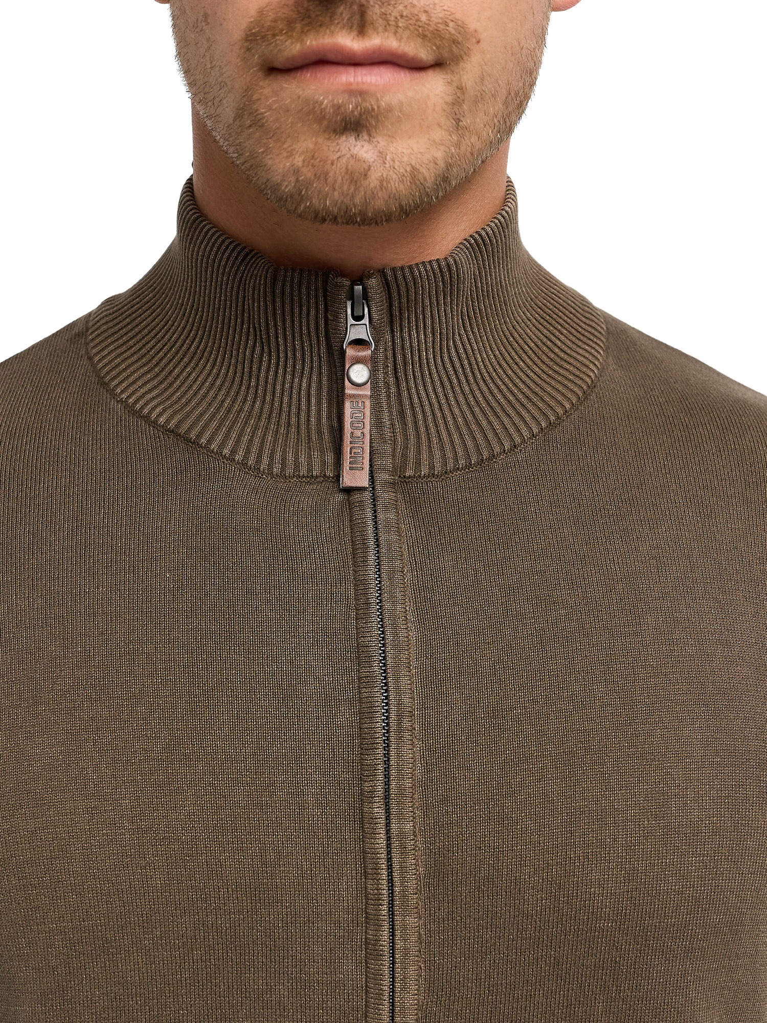 Indicode Strickjacke »INArkmill cardigan« Baumwolle, regular fit