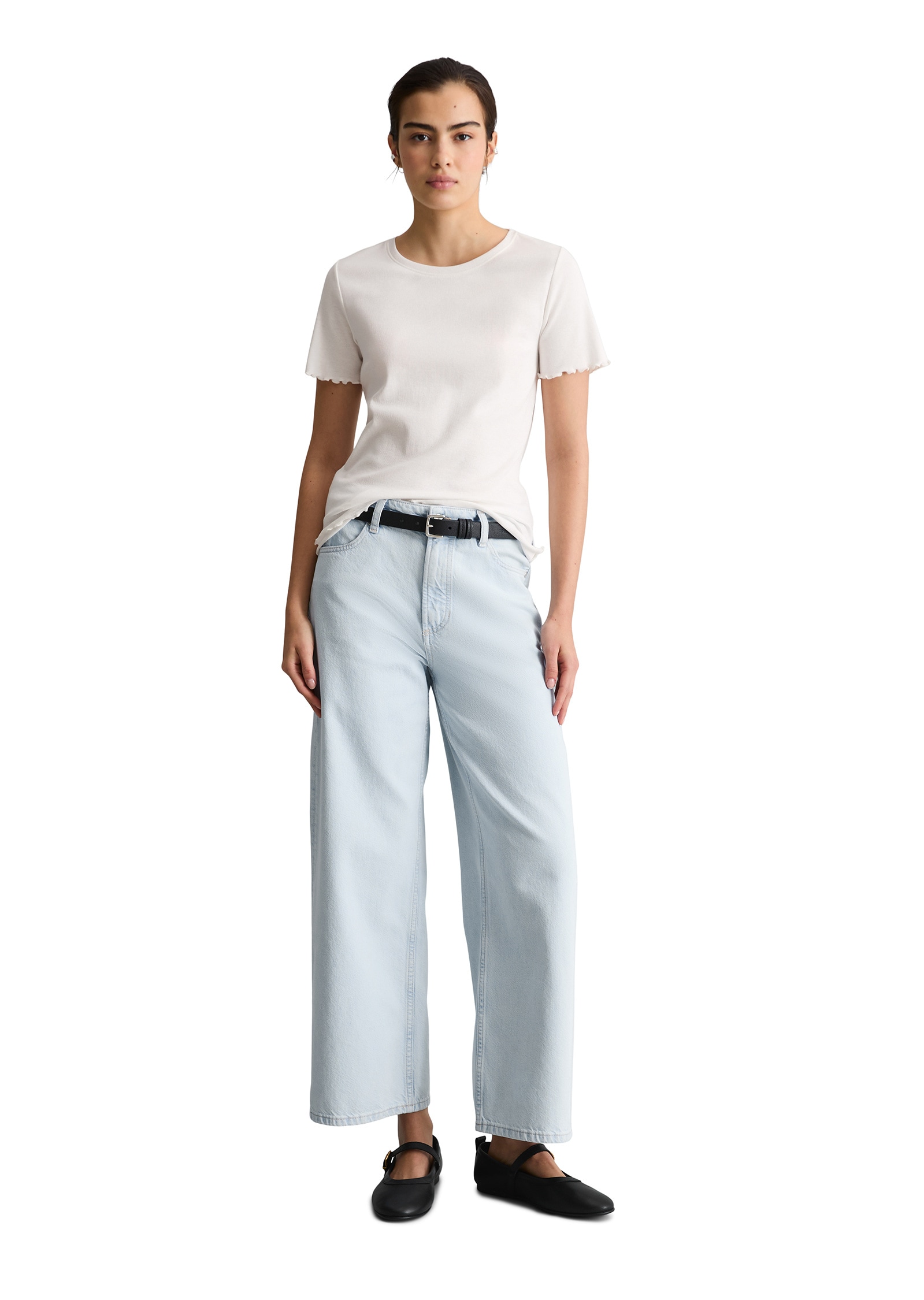 Marc O'Polo DENIM T-Shirt »aus Bio-Baumwoll-Stretchjersey«