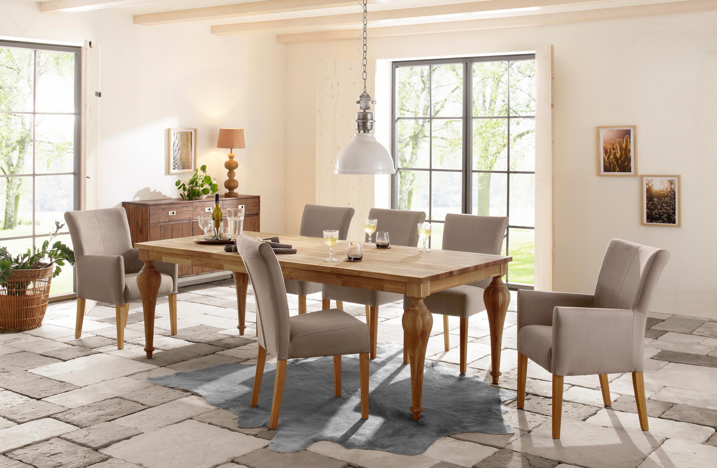 Home affaire "Queen Polsterstuhl BESTSELLER" (Set) 6 Stk.verschiedene Bezüg günstig online kaufen