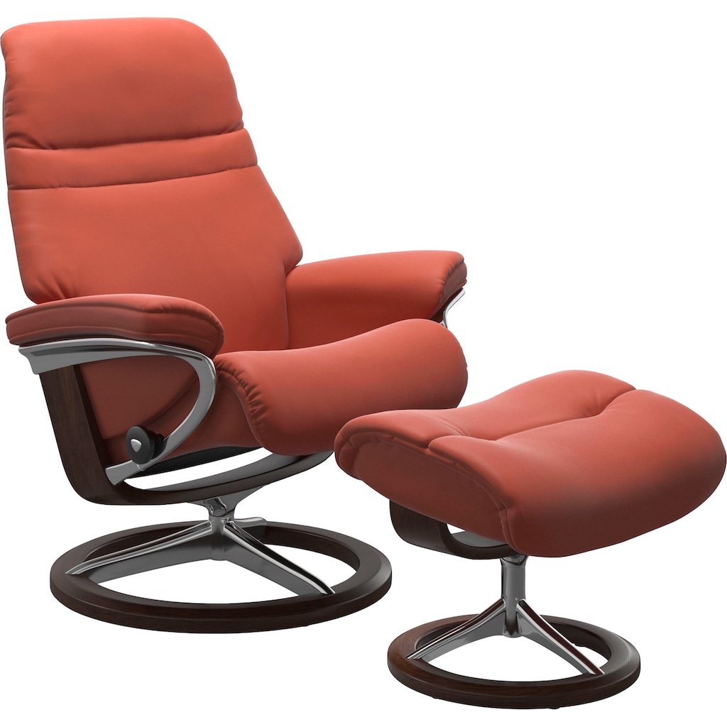 Stressless® Relaxsessel »Sunrise«, (Set, Relaxsessel mit Hocker)