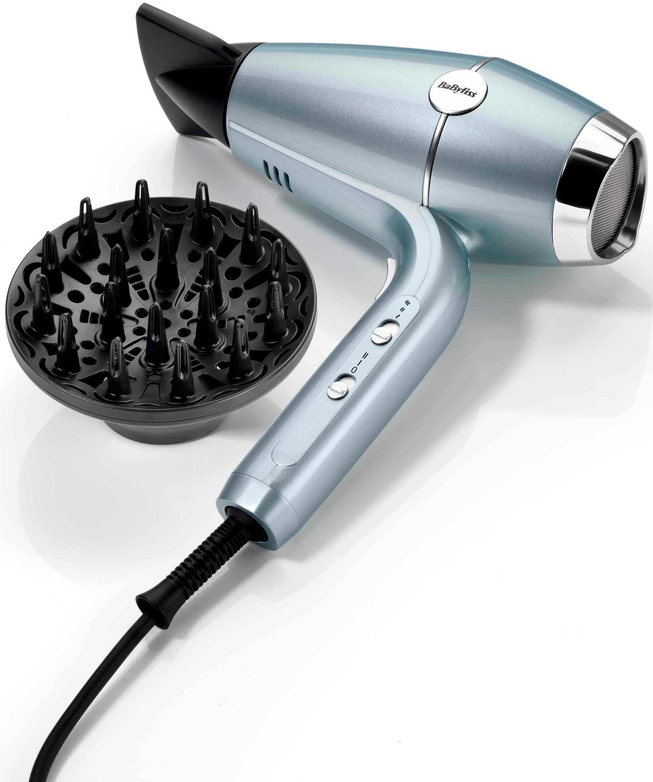 BaByliss Haartrockner »D773DE Hydro-Fusion«, 2100 W, mit Advanced Plasma Technologie