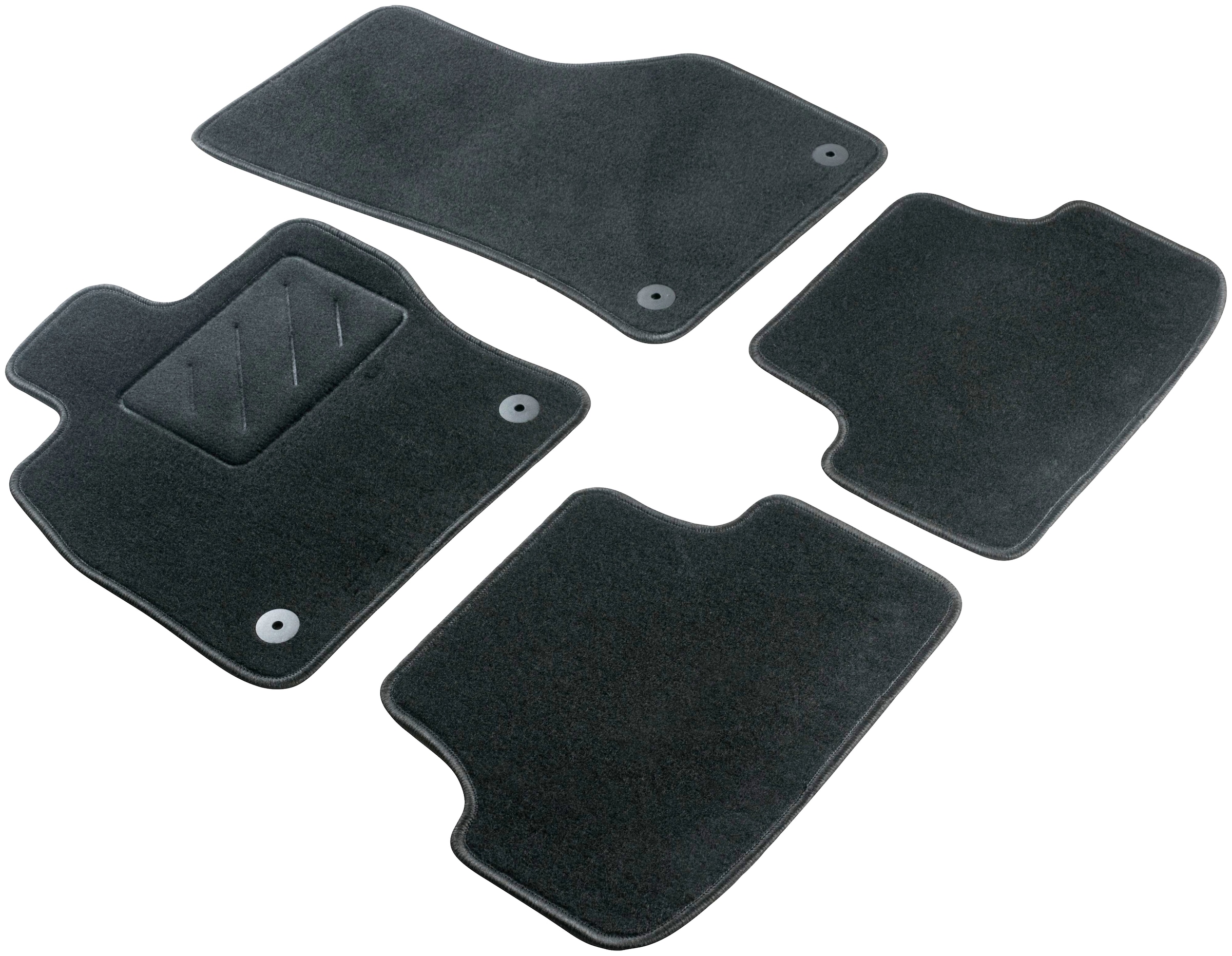 WALSER Passform-Fußmatten »Standard«, (4 St.), für Chrysler Sebring  Cabriolet 05/2007-12/2010 günstig | BAUR