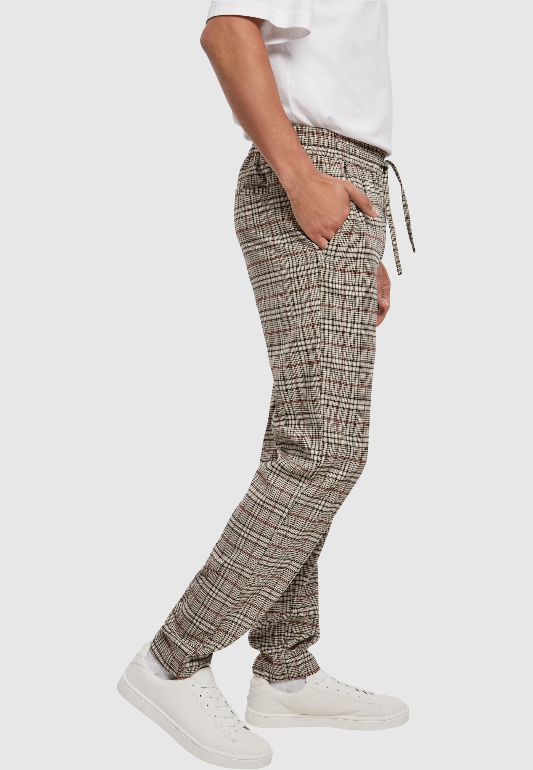 URBAN CLASSICS Jogginghose »Urban Classics Herren Tapered Check Jogger Pants«, (1 tlg.)