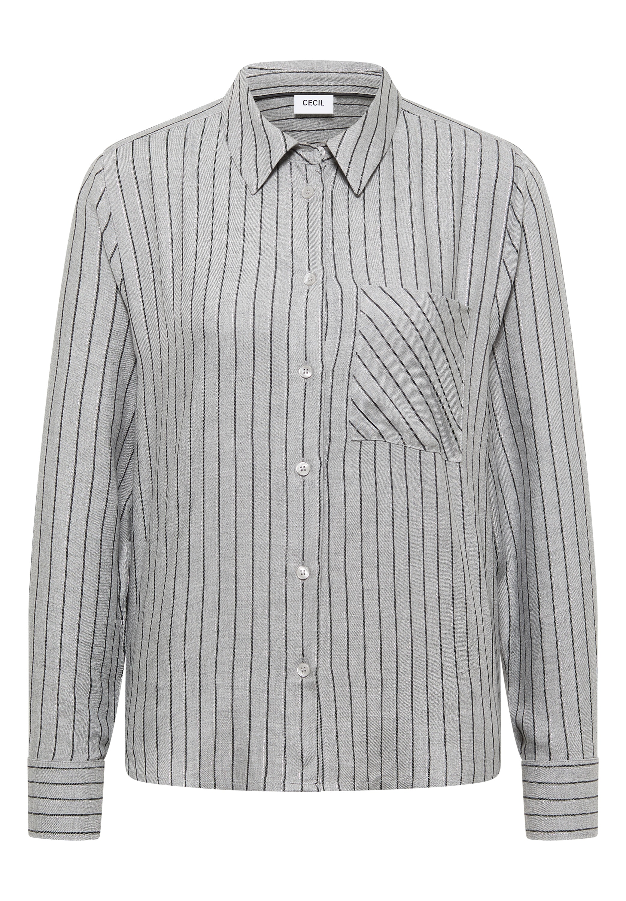 Cecil Langarmbluse mit Brusttasche