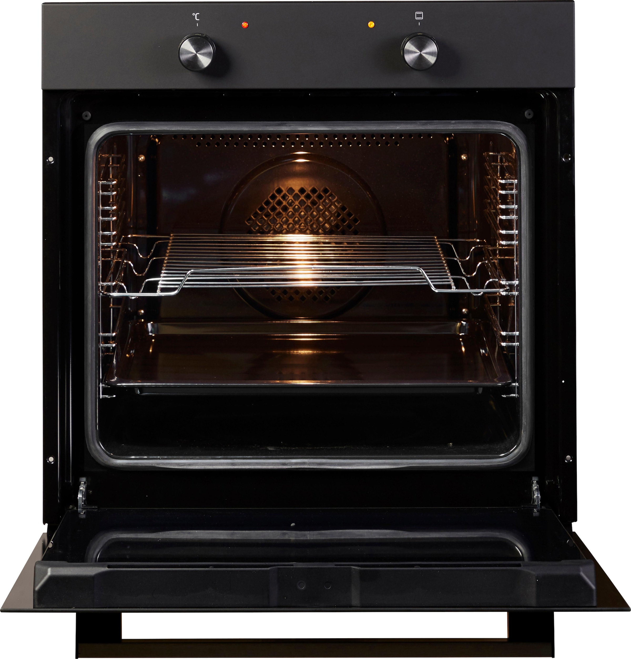 Amica Einbaubackofen  »EBX 947 600 SM«, mit Teleskopauszug nachrüstbar, Simple Steam, Extra großer Backofeninnenraum.