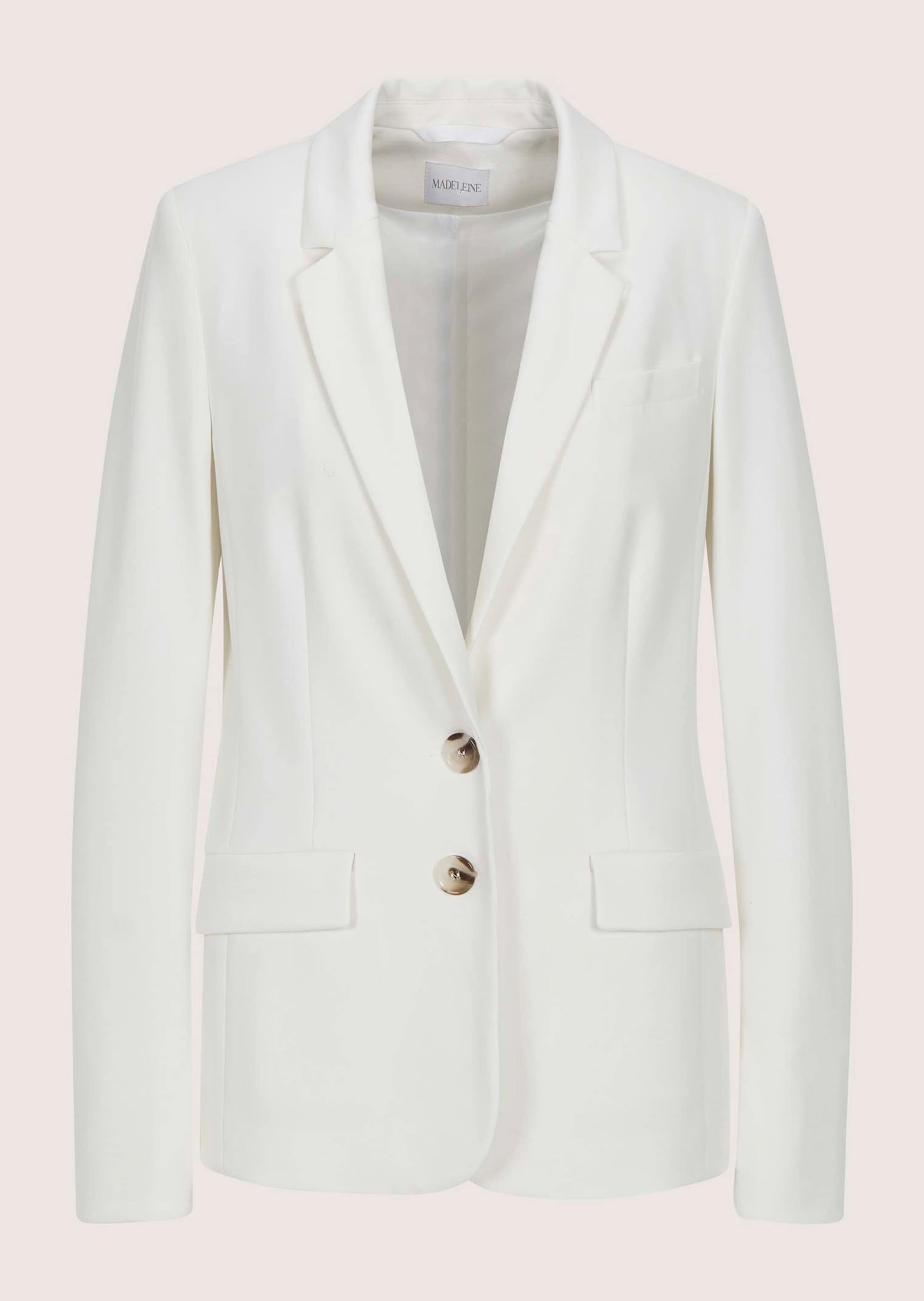 MADELEINE Jackenblazer "Blazer Floraler Jersey-Blazer in langer Form"