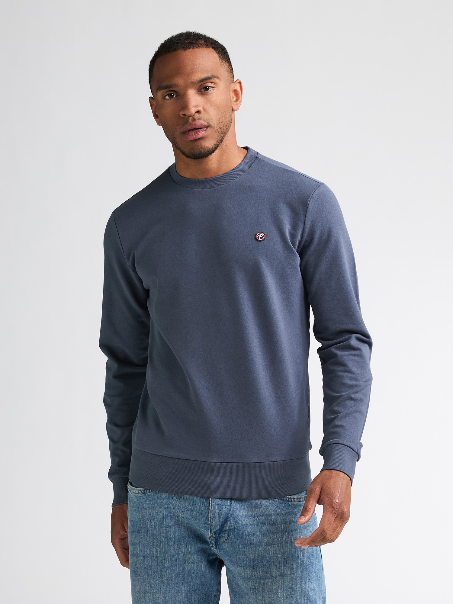 Petrol Industries Sweatshirt, Mit Logo Stickerei