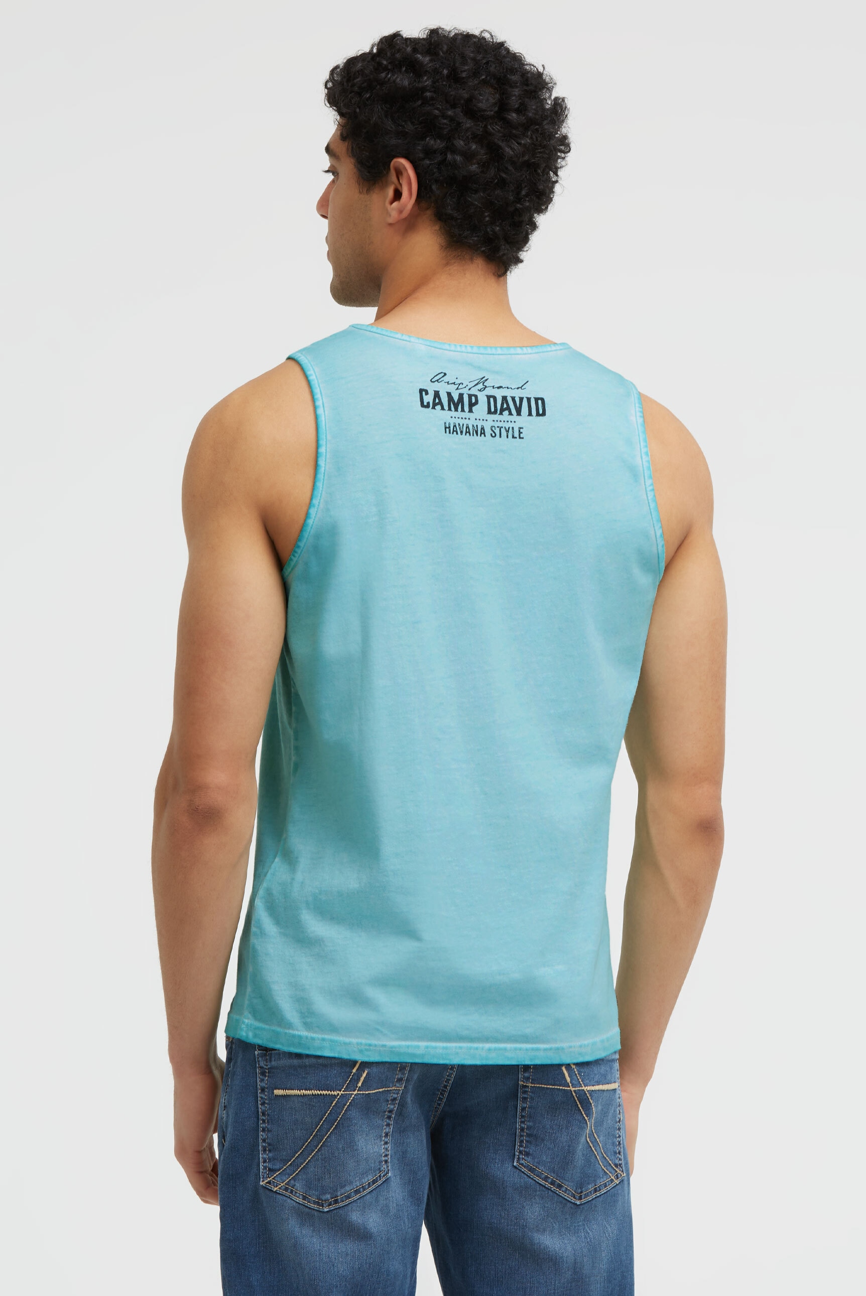 CAMP DAVID Tanktop aus Baumwolle