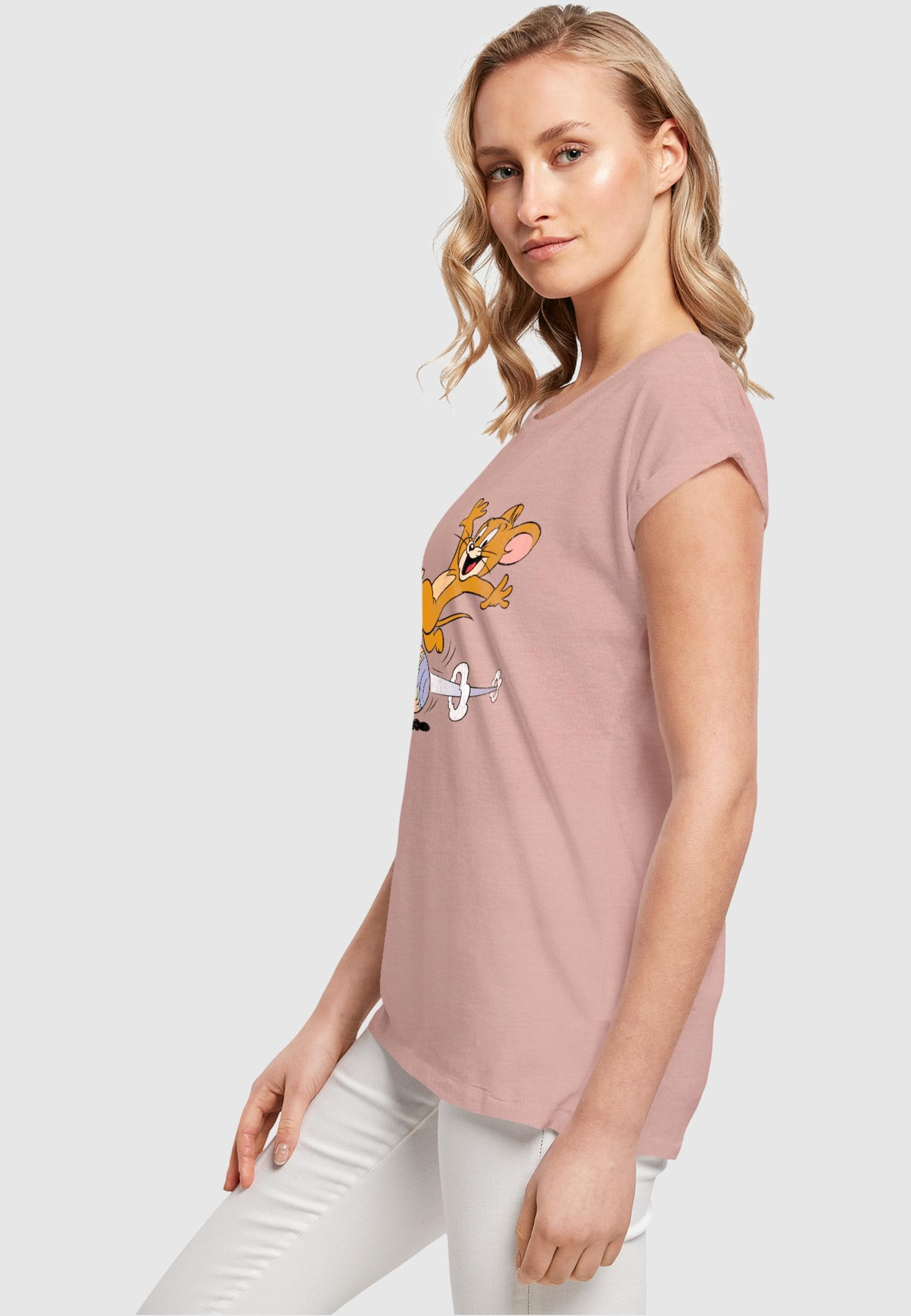ABSOLUTE CULT T-Shirt »ABSOLUTE CULT Damen Ladies Tom and Jerry - Egg Run T-Shirt«, (1 tlg.)
