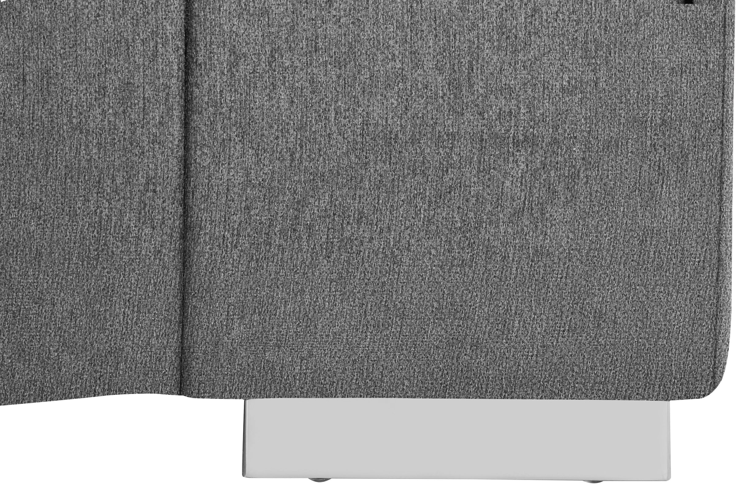 COTTA Ecksofa »Orion L-Form«, mit Kopfteilverstellung & 5 Nierenkissen