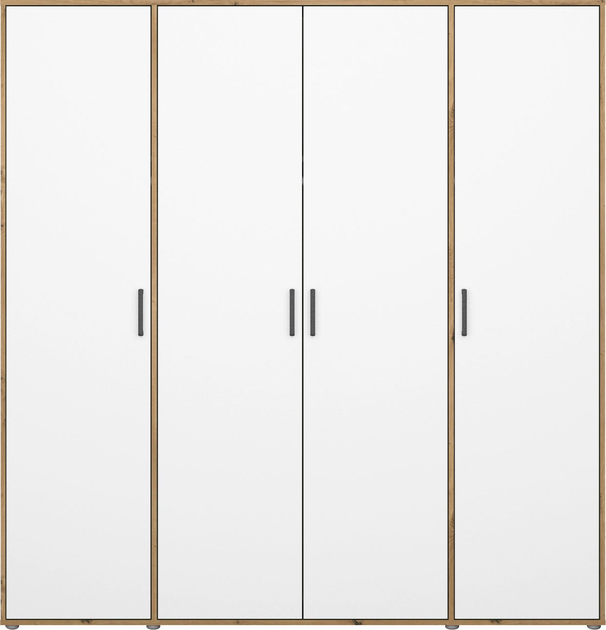 rauch Kleiderschrank »VOYAGER Otto´s Choice Garderobe Wäscheschrank TOPSELLER Schlafzimmer«, (in 3 verschiedenen Ausstattungen BASIC/CLASSIC/PREMIUM), Schrank mit modernen Griffen in viel Stauraum MADE IN GERMANY