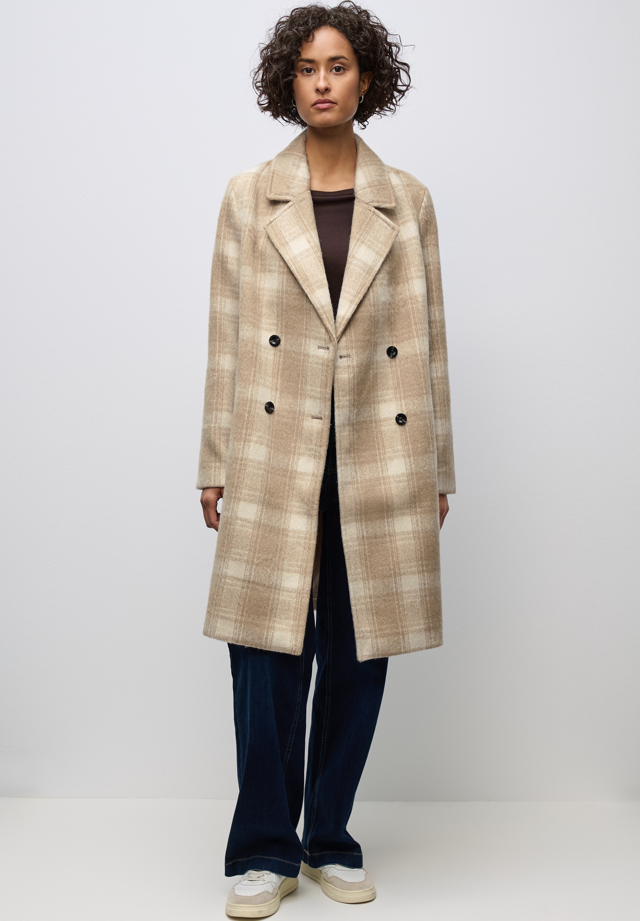 Thumbnail - STREET ONE Wollmantel mit knopfleiste