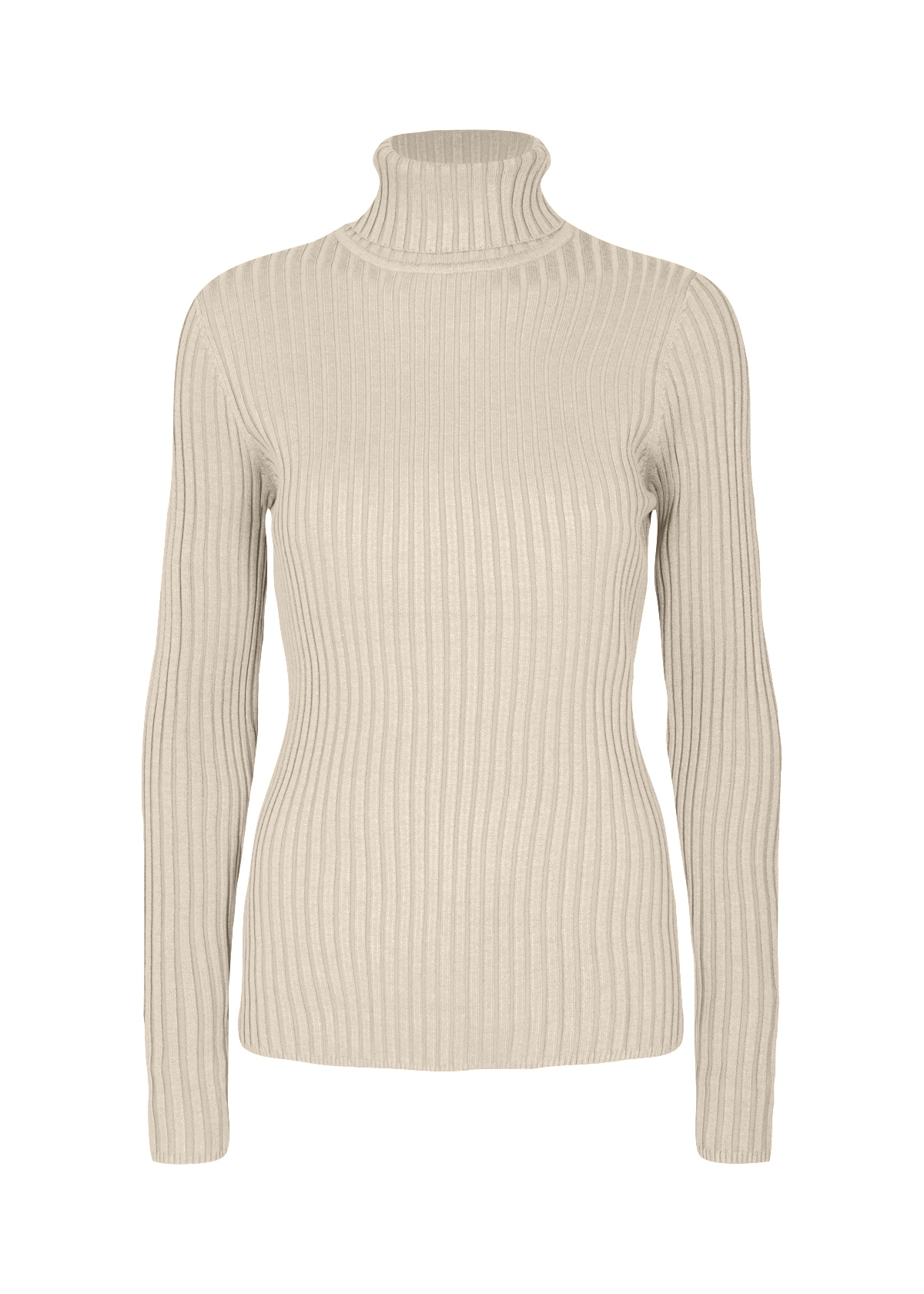 soyaconcept Rollkragenpullover "SC-DOLLIE 483" Viskosemischung, Rippstrick, Rollkragen