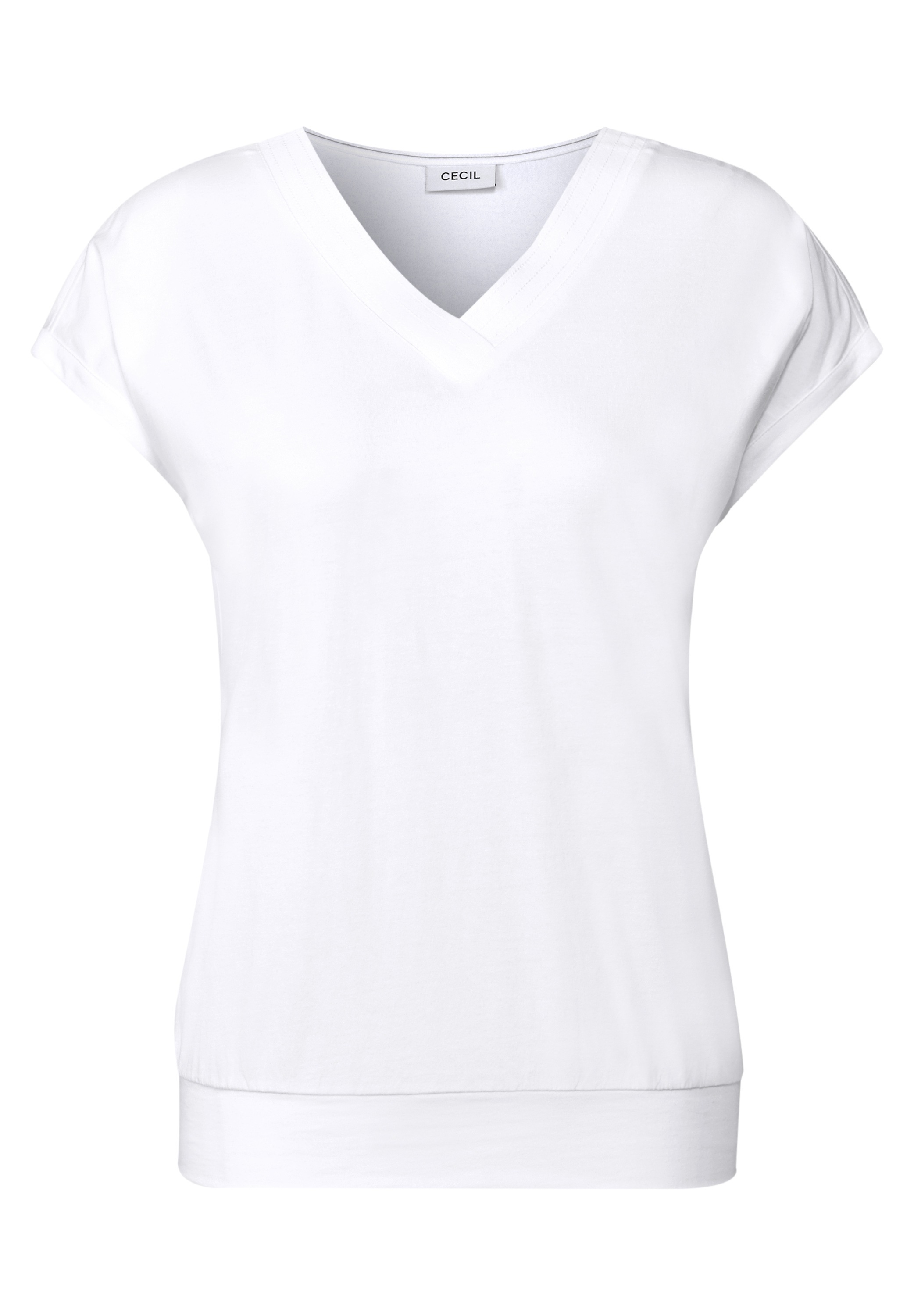 Cecil T-Shirt, im soften Baumwoll-Mix