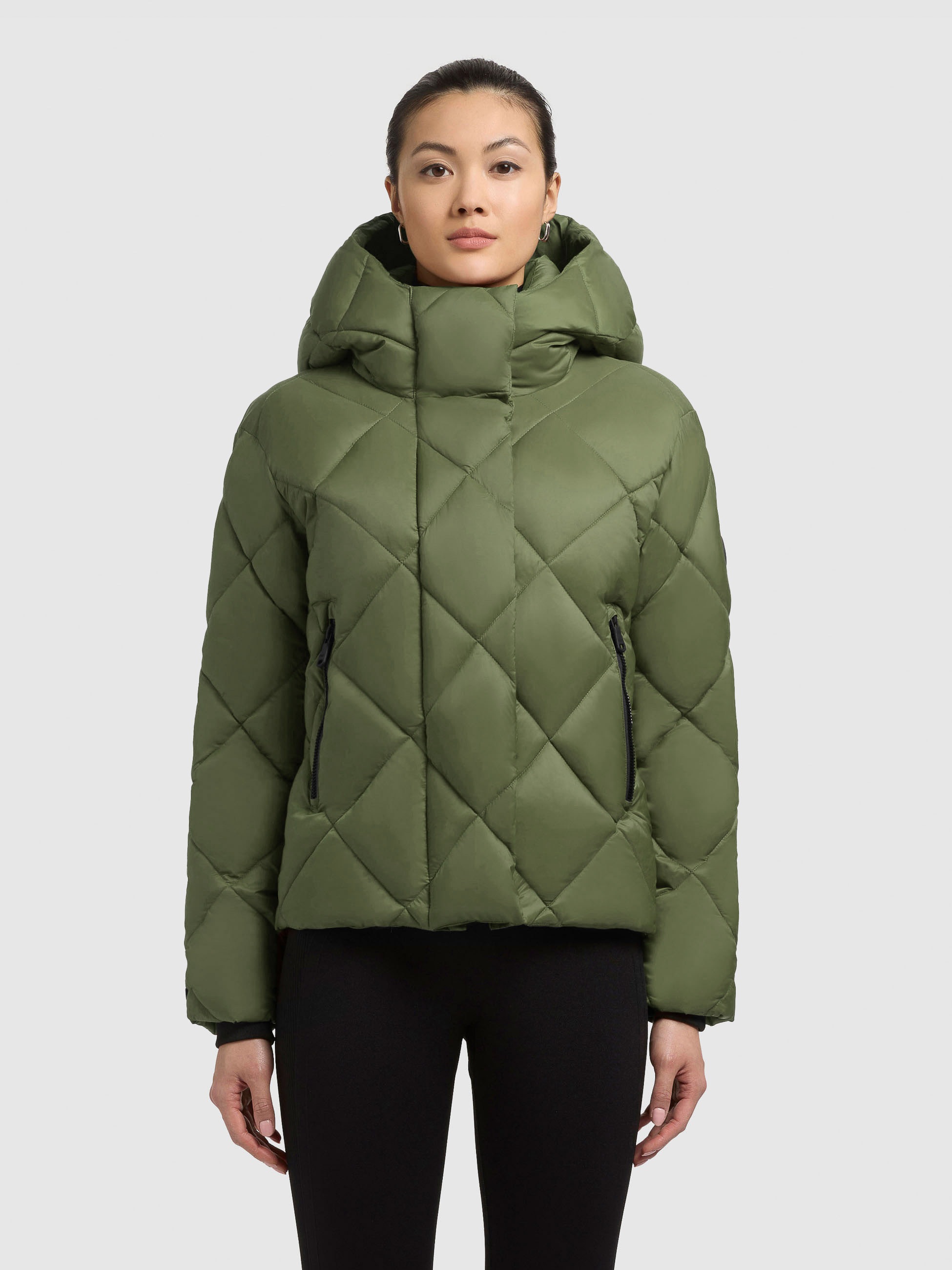 khujo Steppjacke »LILIAN« mit Kapuze